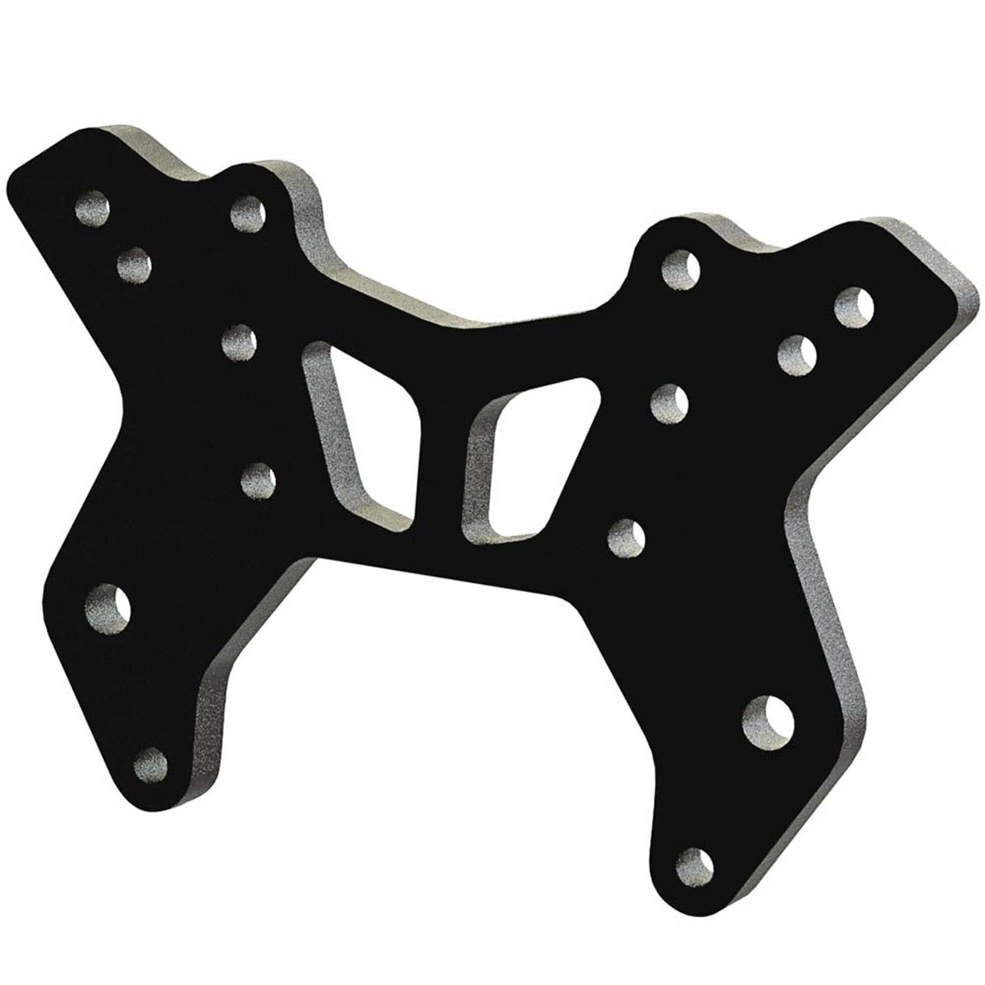 ARRMA Shock Tower Rs Front Aluminum, Black