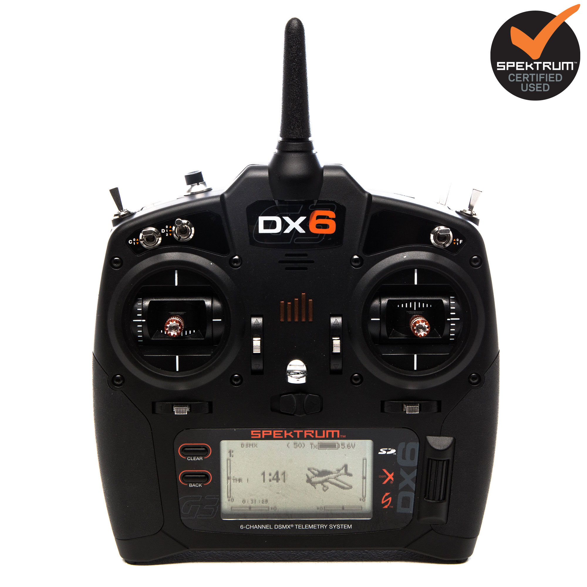 Spektrum DX6 G3 6-Channel DSMX Spektrum Certified Transmitter Only