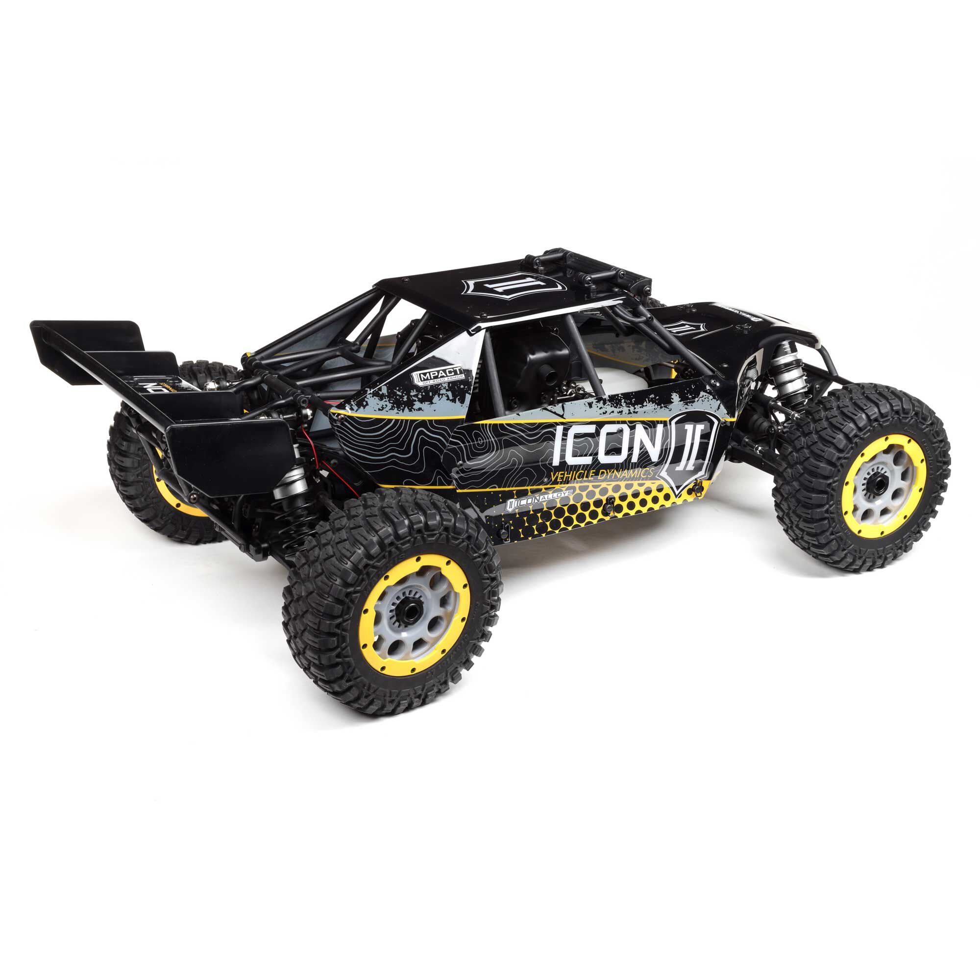 Losi 1/5 DBXL 2.0 Icon 4X4 RTR Gas Desert Buggy, Black