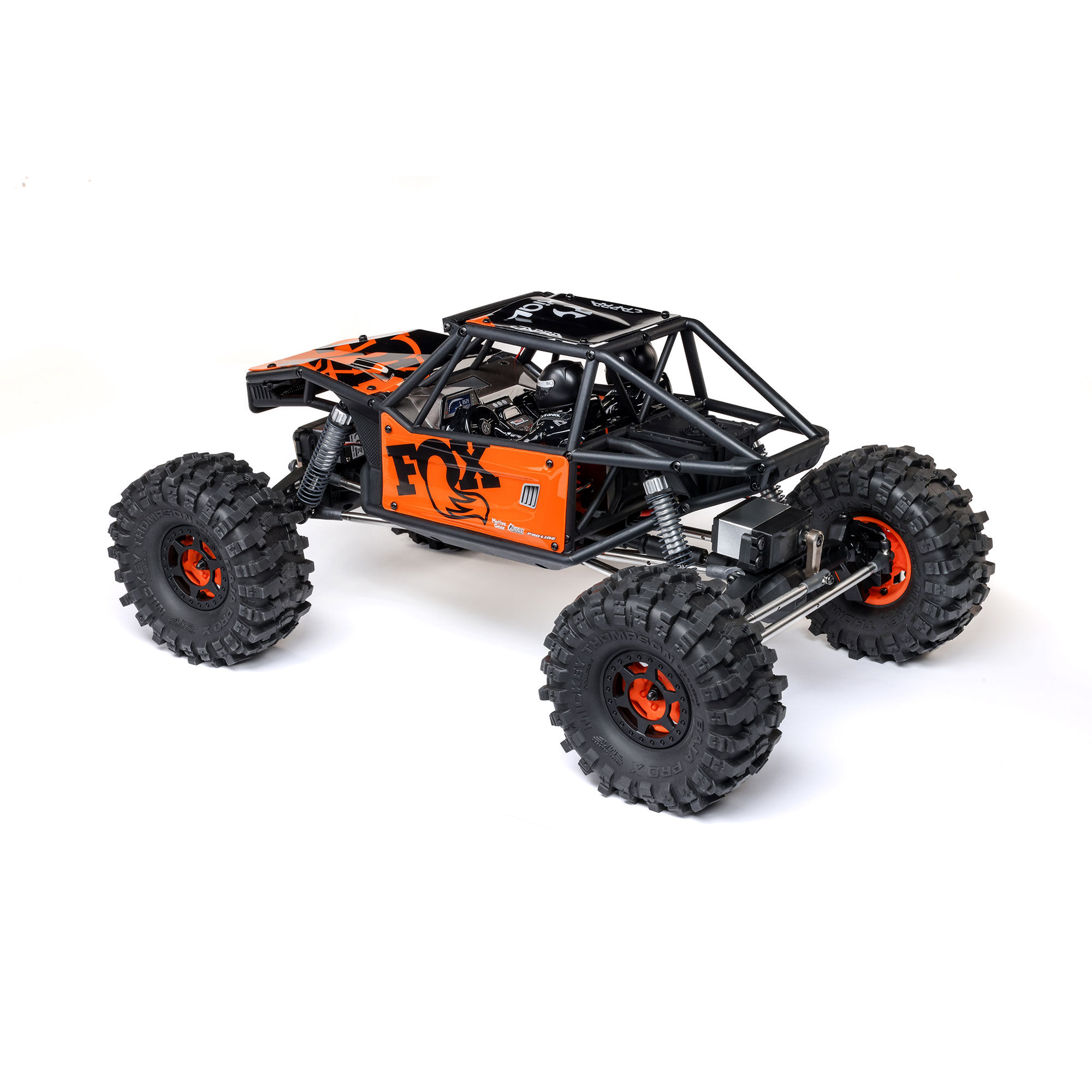 Axial 1/10 UTB10 Capra 1.9 4WS 4X4 Unlimited Trail Buggy Brushed RTR, Orange