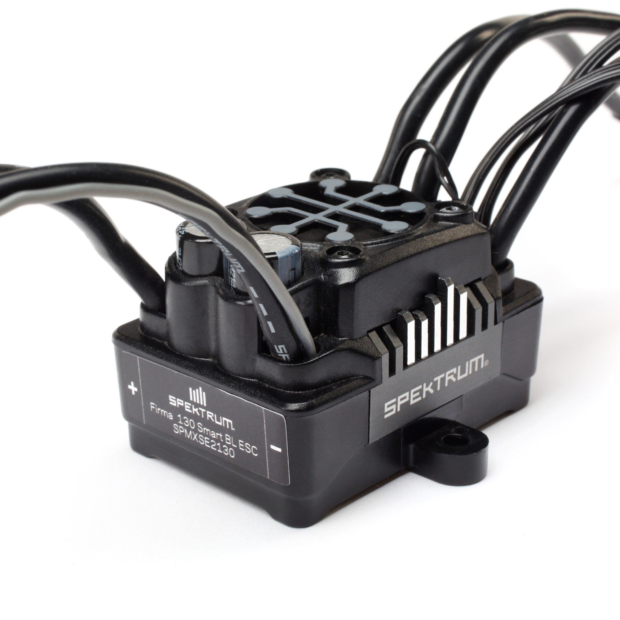 Spektrum Accessories Firma 130A Black Edition Brushless Smart ESC V2, 2S-4S
