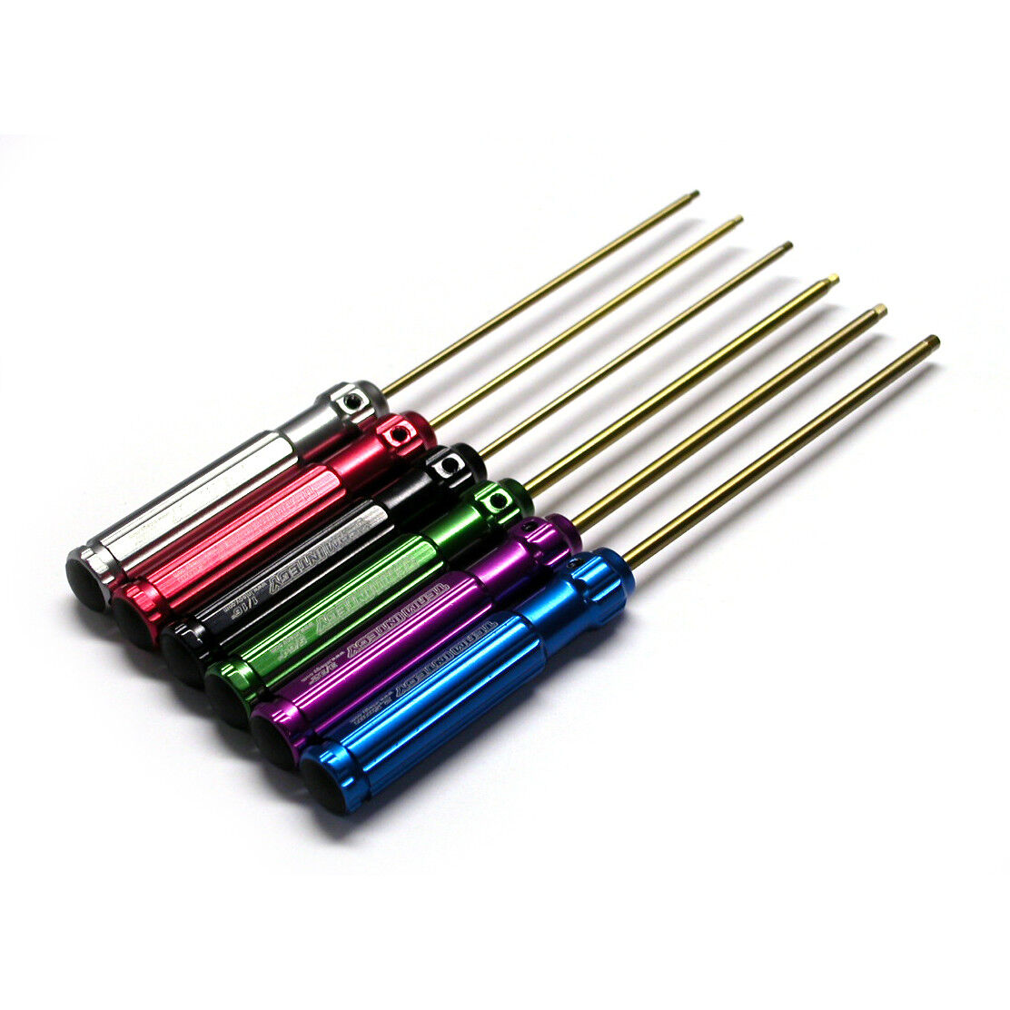 Integy Hex Wrench Set, Ti-Nitride (6)