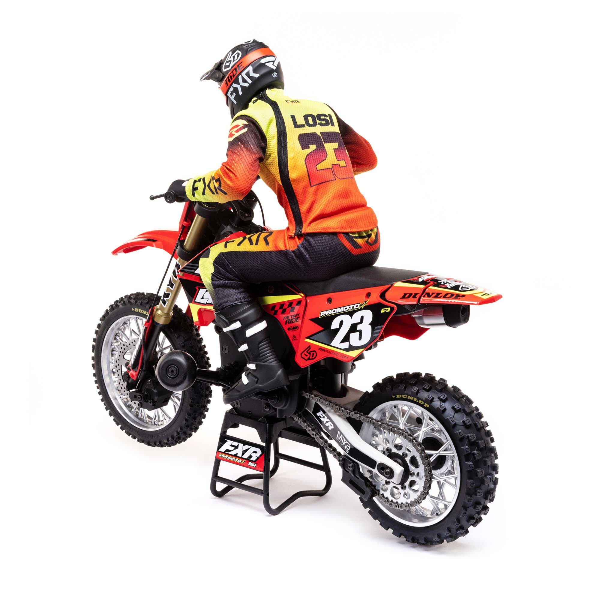 Losi 1/4 Promoto-MX FXR 2S RTR Brushless Motorcycle, Red