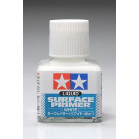 Tamiya Wht Liquid Surface Primer 40ml