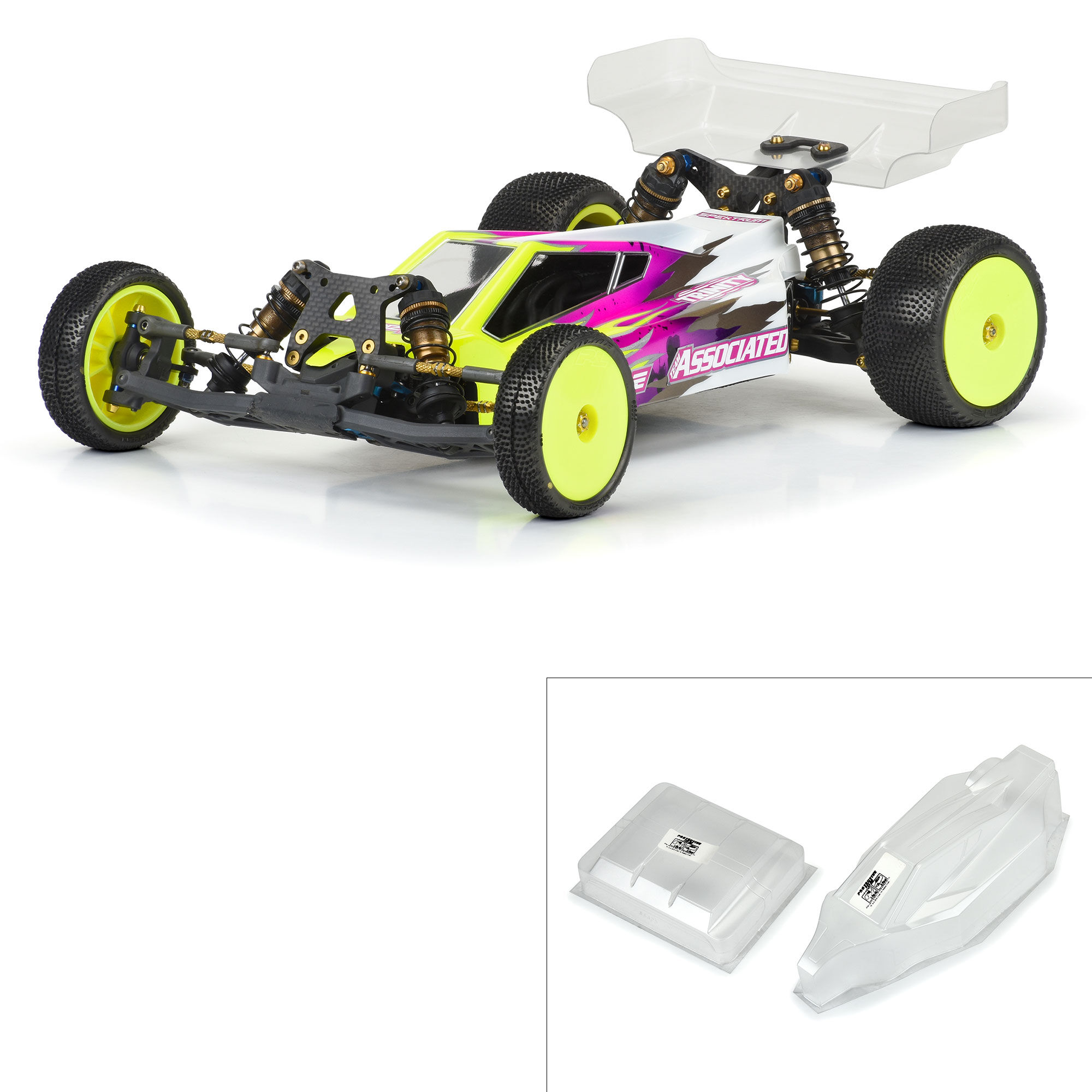 Pro-Line Racing 1/10 Sector Light Weight Clear Body: AE B6.4