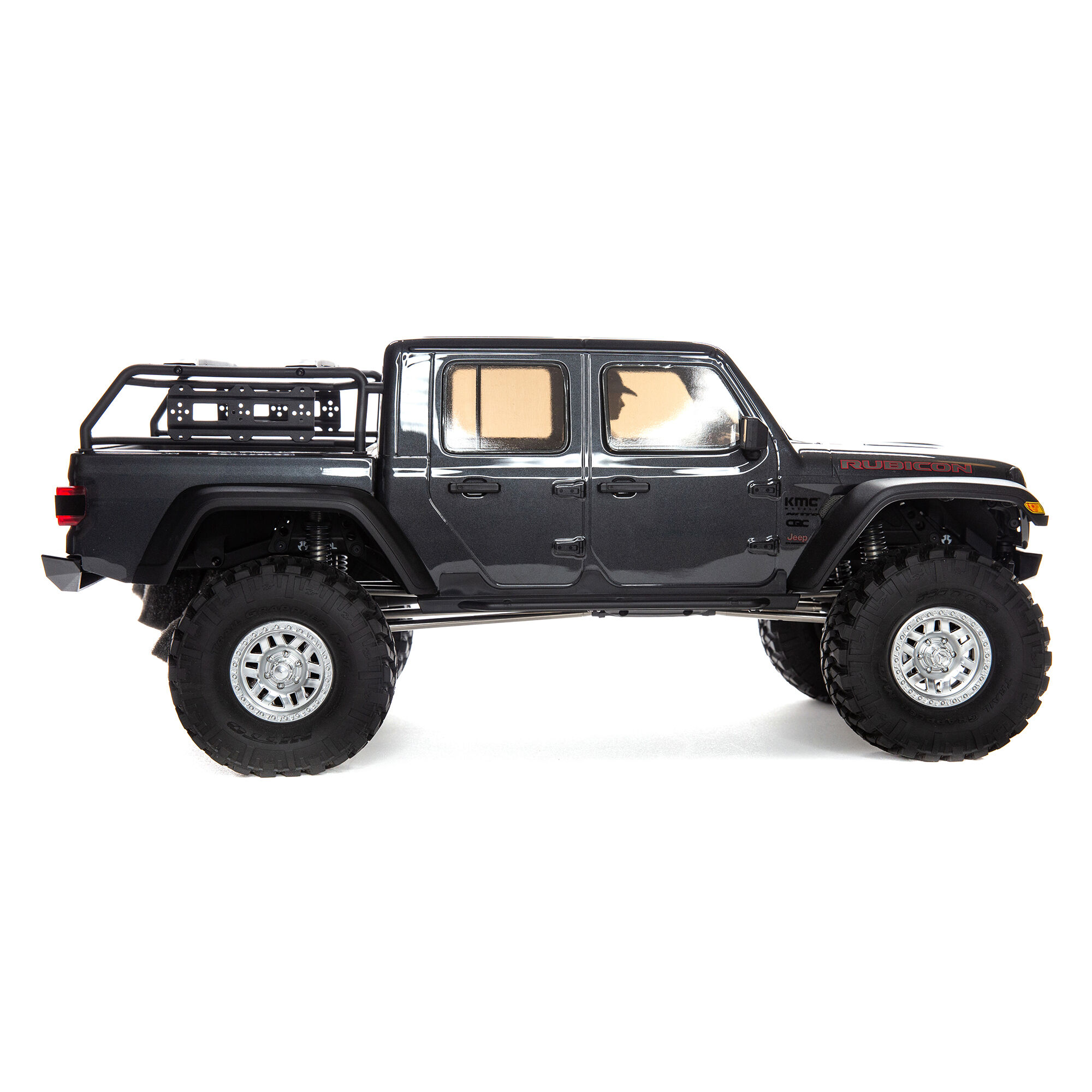 Axial 1/10 SCX10 III Jeep JT Gladiator 4X4 RTR Brushed Rock Crawler, Gray