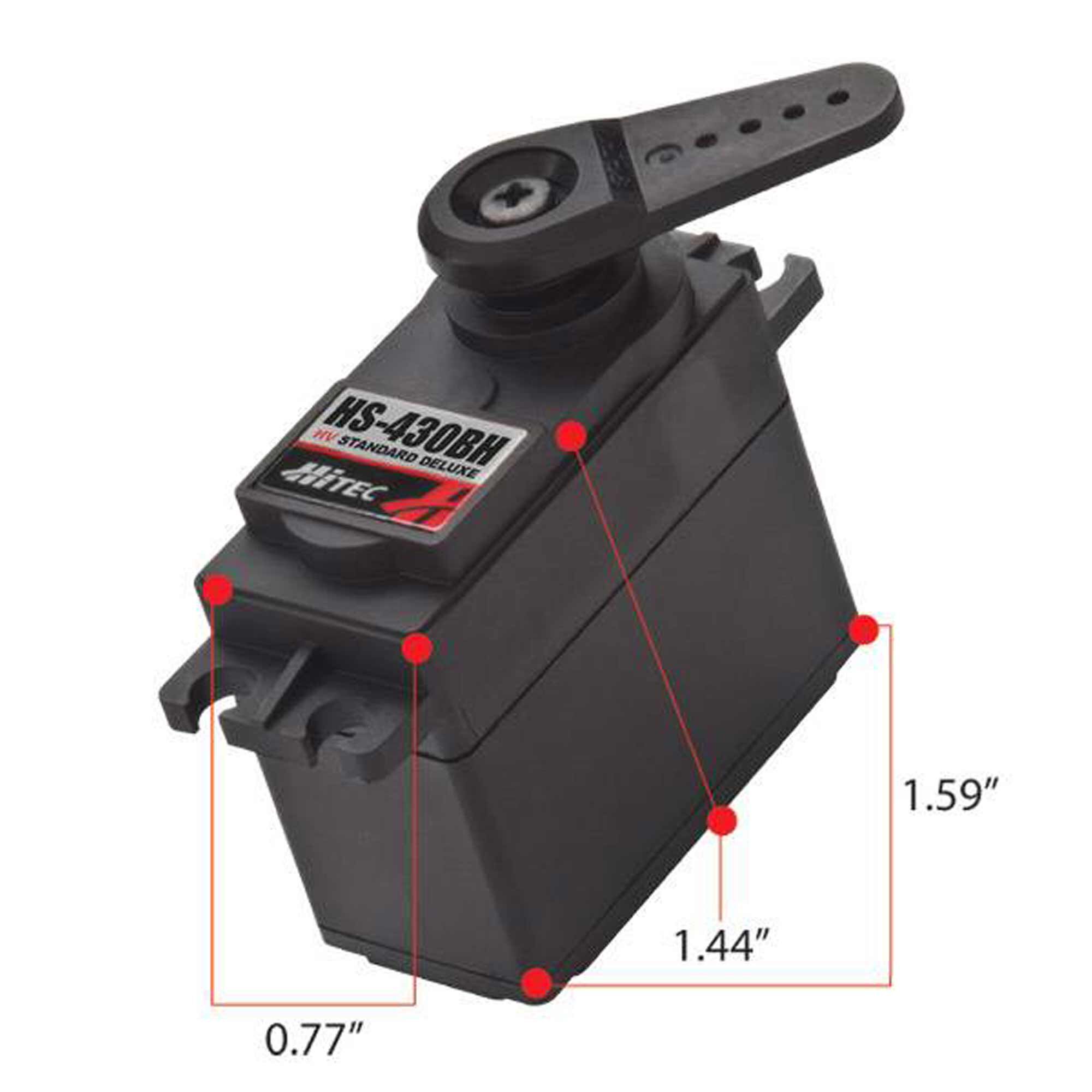 Hitec RCD Inc. HS-430BH Standard Analog HV Deluxe Servo