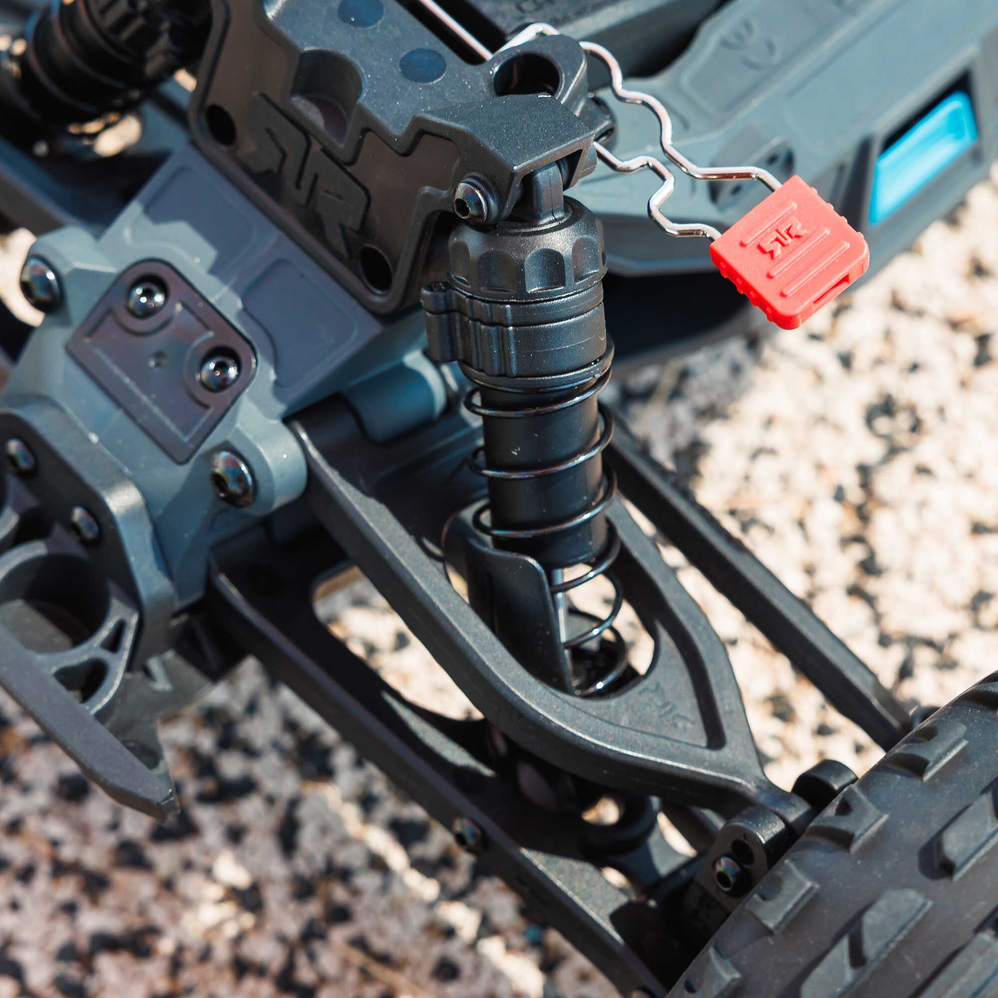 ARRMA 1/10 VORTEKS 2WD RTR Brushed Stadium Truck, Blue