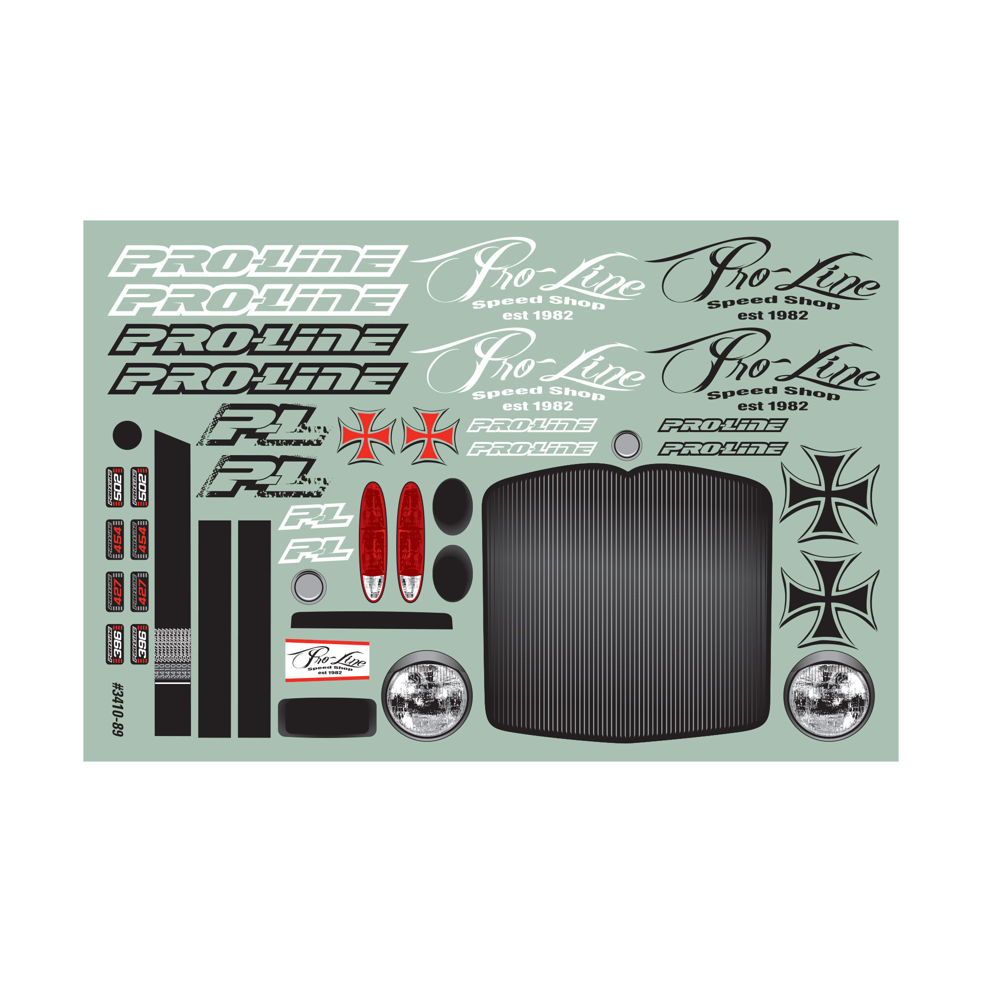 Pro-Line Racing 1/8 Rat Rod Clear Body: Monster Truck