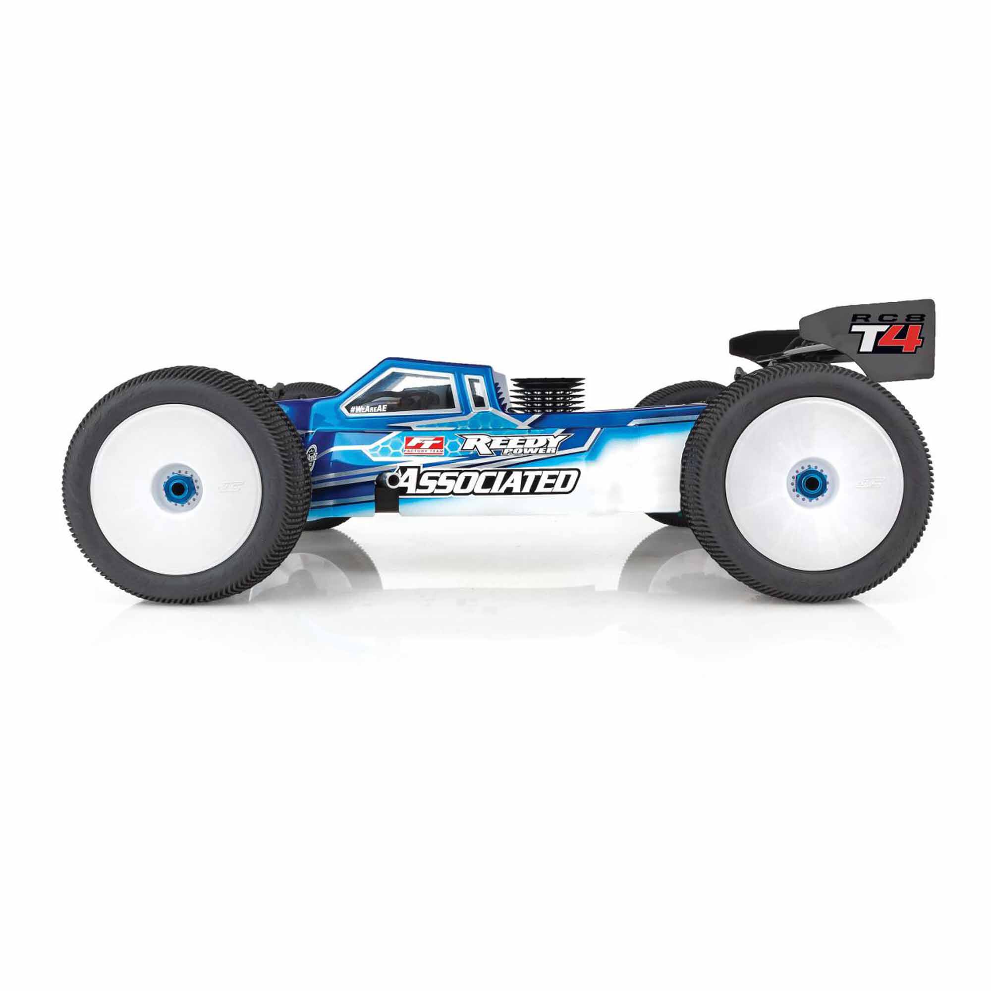 Team Associated 1/8 RC8T4 4x4 Nitro Truggy Team Kit, Gearbox Upgrade