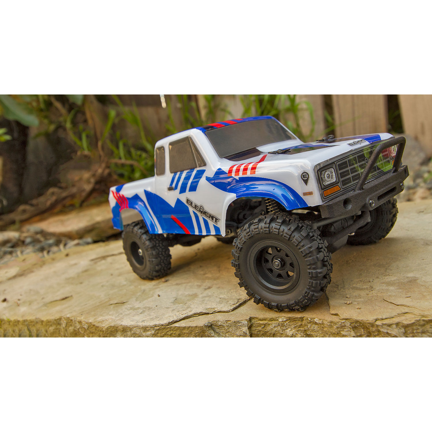 Team Associated 1/24 Enduro24 4WD Sendero Trail Truck RTR, Red/Blue