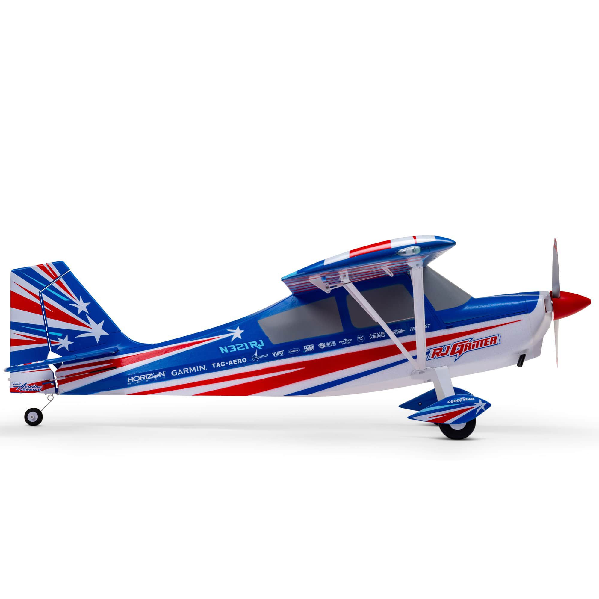 E-flite Decathlon RJG 1.2m BNF Basic with AS3X and SAFE Select
