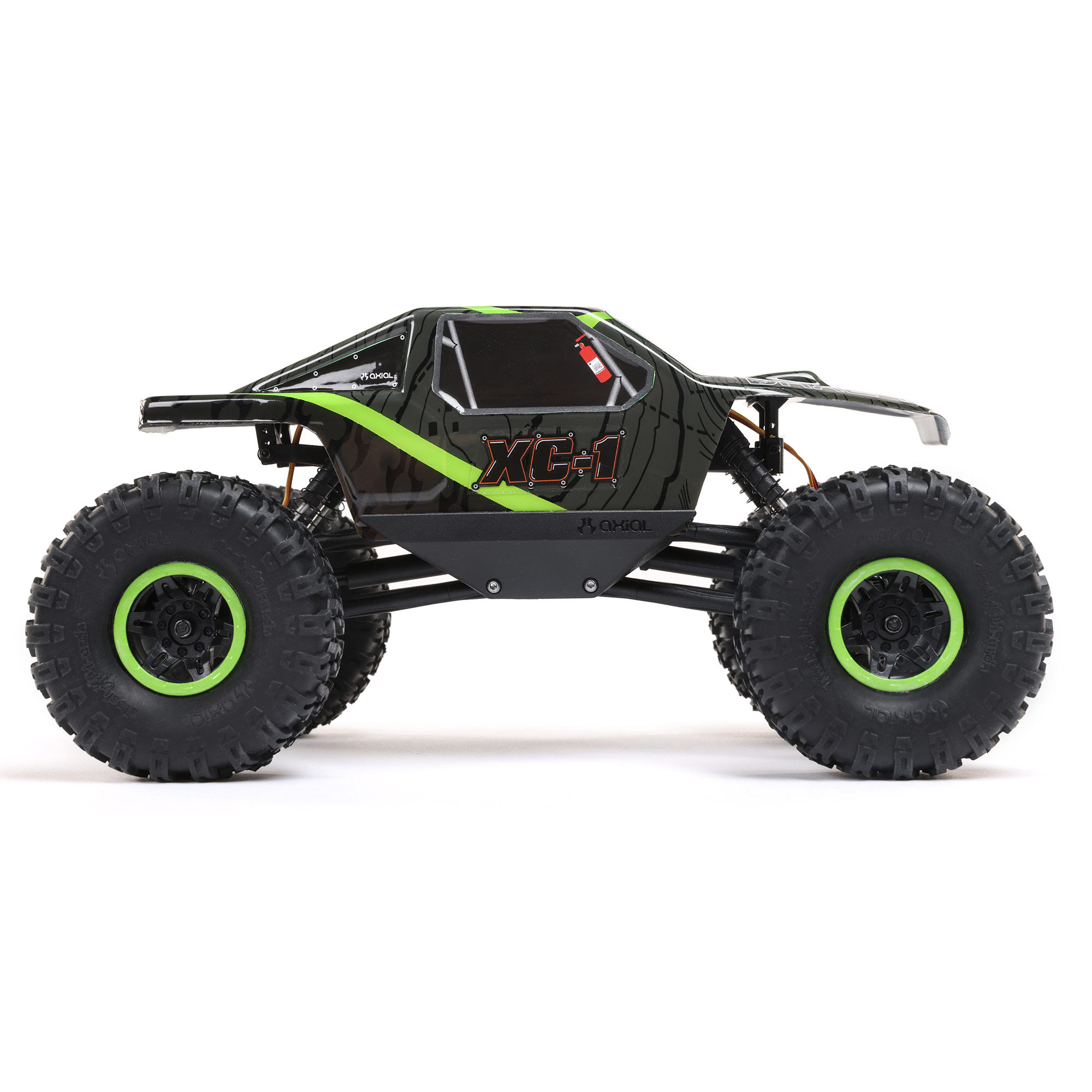 Axial 1/24 AX24 XC-1 4WS 4X4 RTR Brushed Rock Crawler (Battery & Charger Included), Green