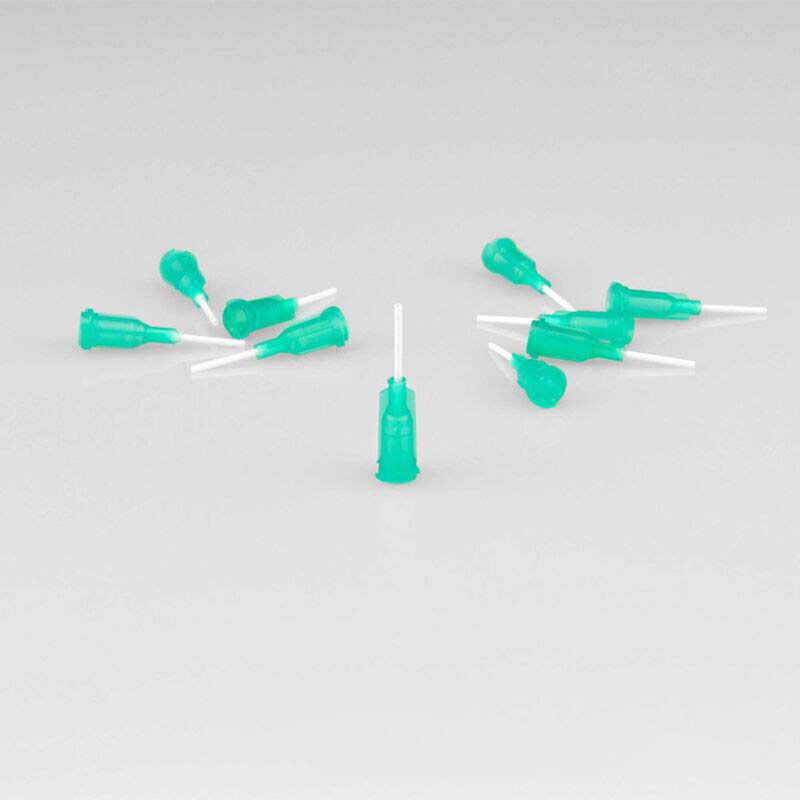 JConcepts, Inc. Glue Tip Needles, Medium Bore, Green (10)