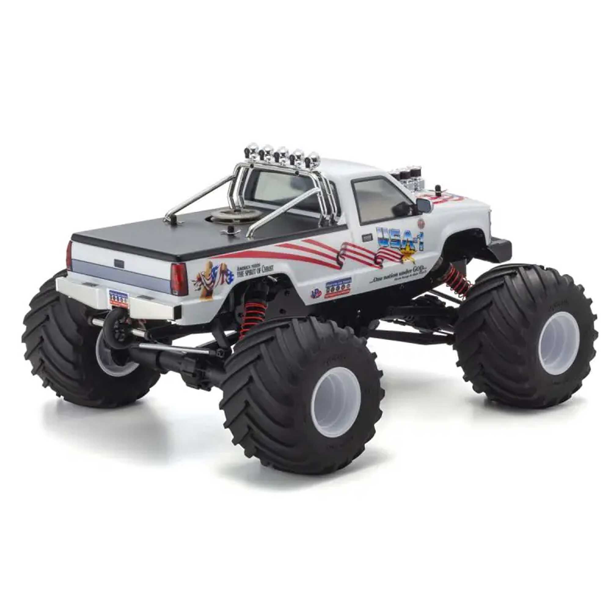 Kyosho 1/8 USA-1 GP .25 Engine 4x4 Nitro Monster Truck RTR