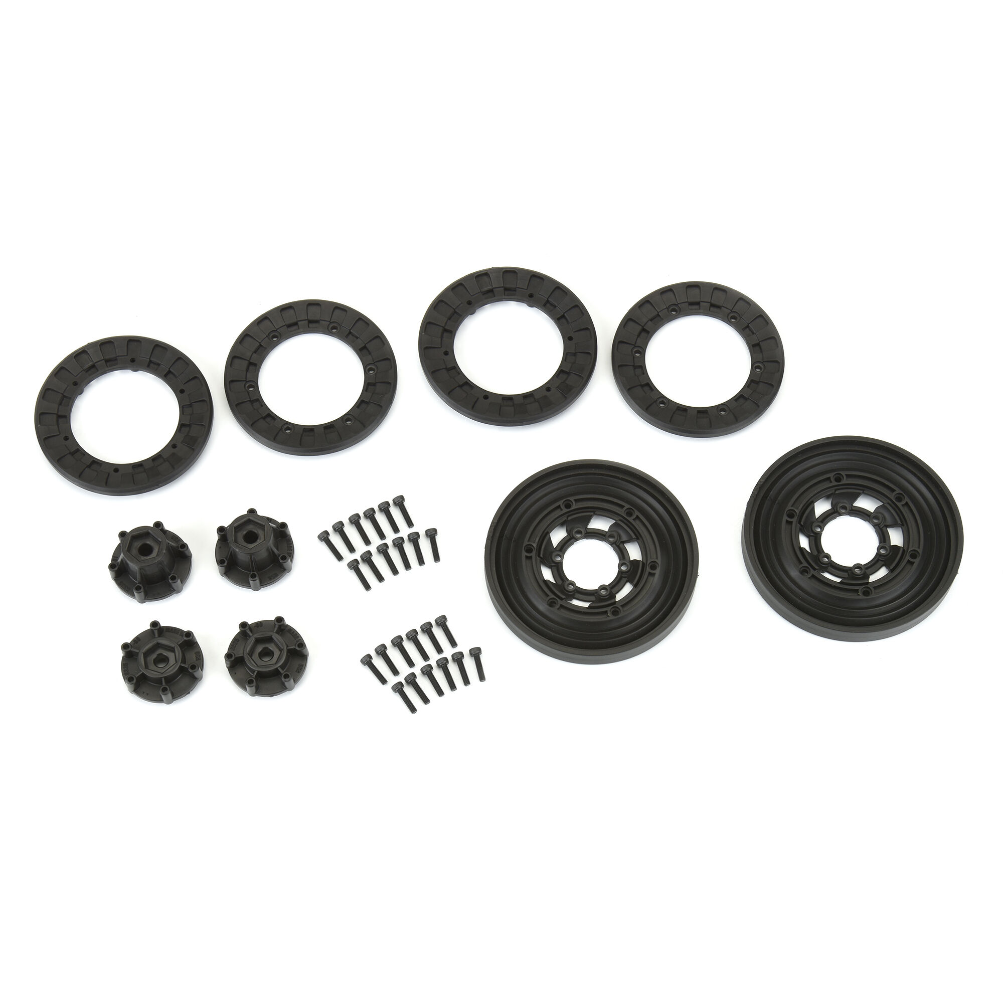 Pro-Line Racing 1/10 Vice CrushLock Front/Rear 2.6" 12mm Crawling Wheels (2) Blk/Blk