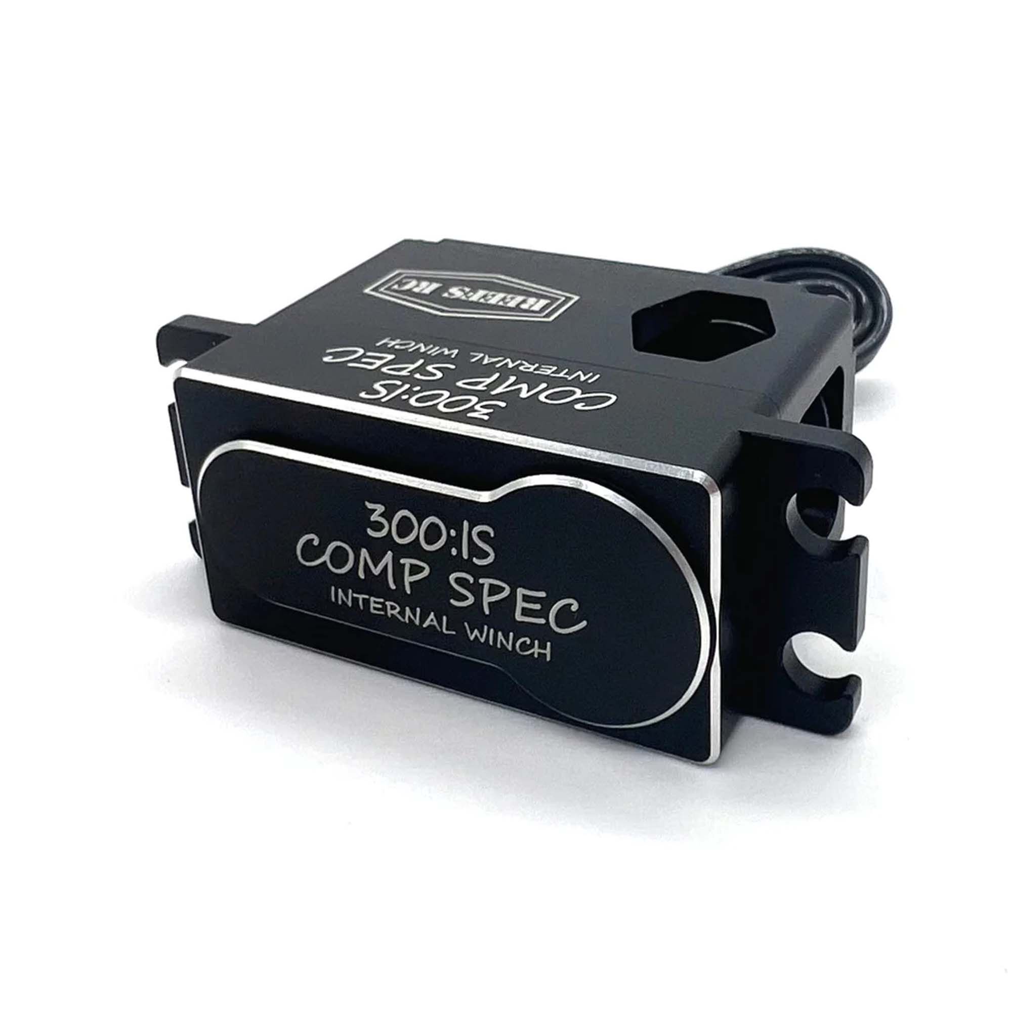 REEFS RC 300 IS Standard Digital Metal Gear Waterproof Programmable Winch Servo, Black