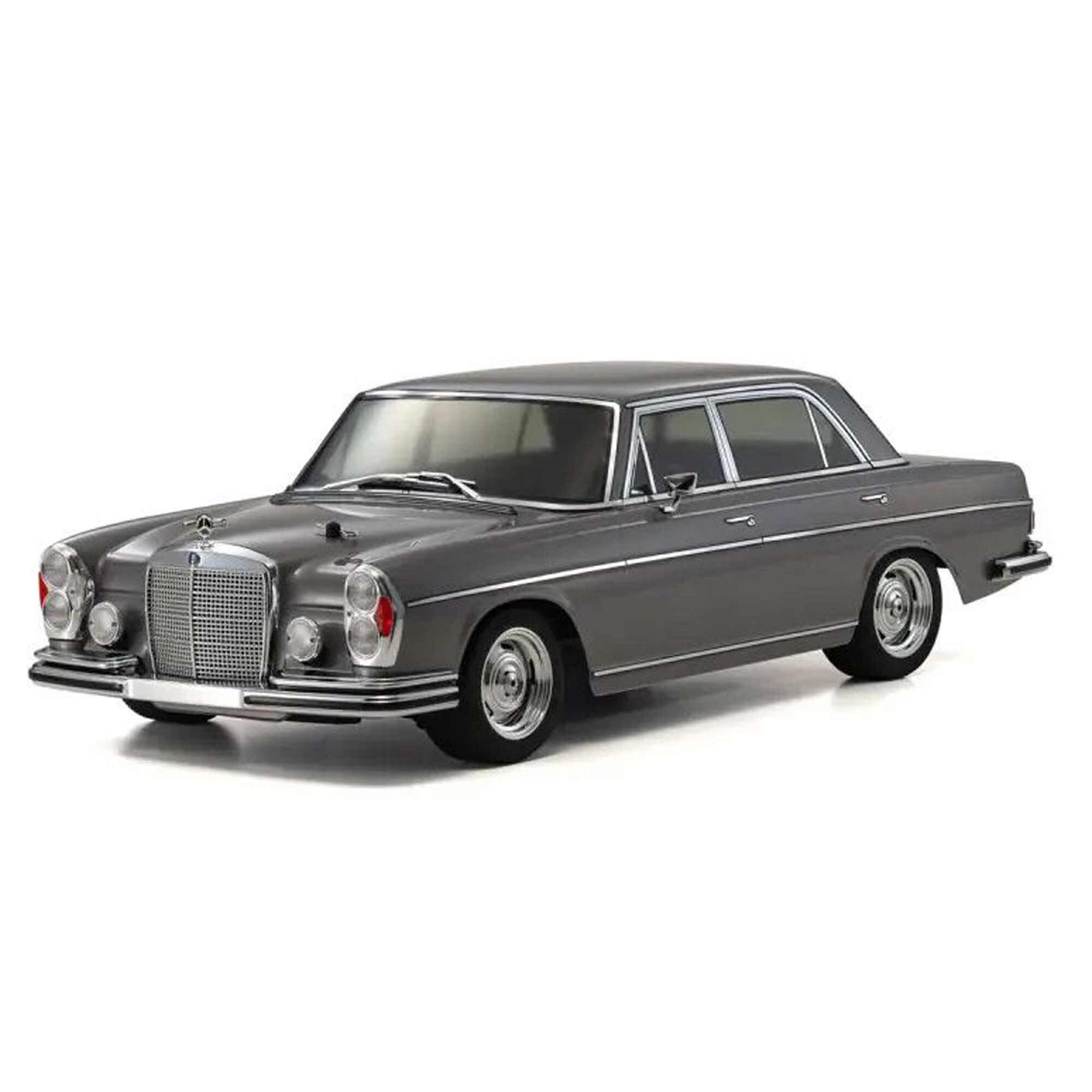 Kyosho 1/10 1971 Mercedes-Benz 300 SEL 6.3 Fazer Mk2 FZ02 Brushed 4x4 On-Road Touring RTR, Beige Gray