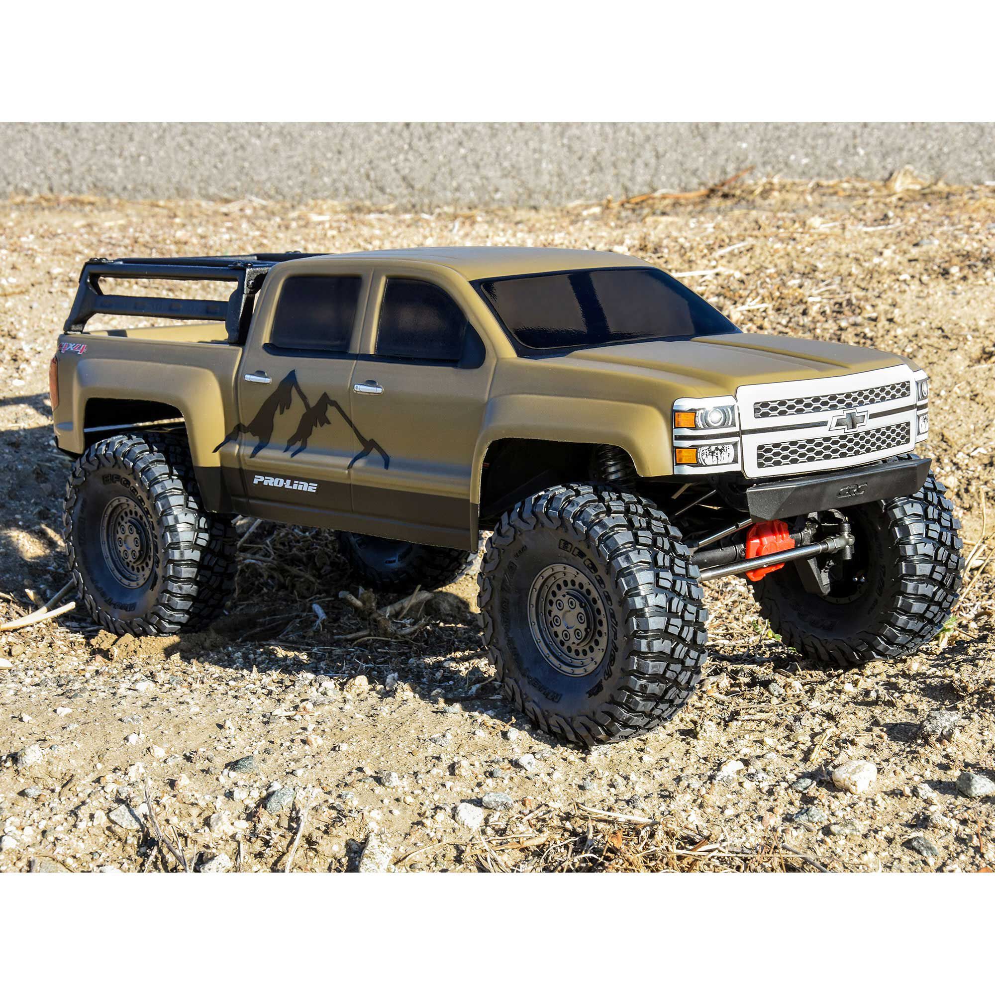 Pro-Line Racing 1/10 2015 Chevrolet Silverado Clear Body 13.9" WB
