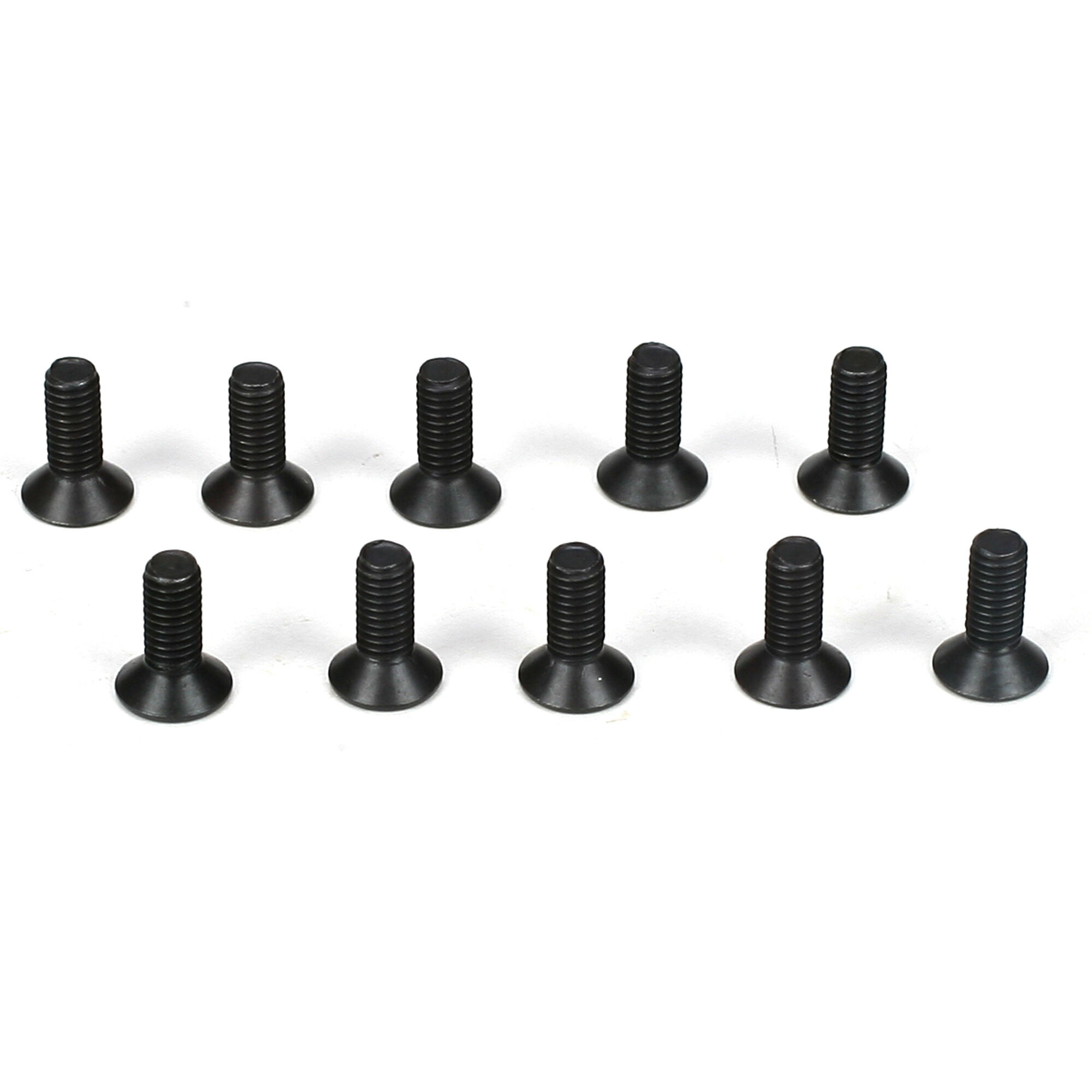 Team Losi Racing Flathead Screws, M3 x 8mm (10)