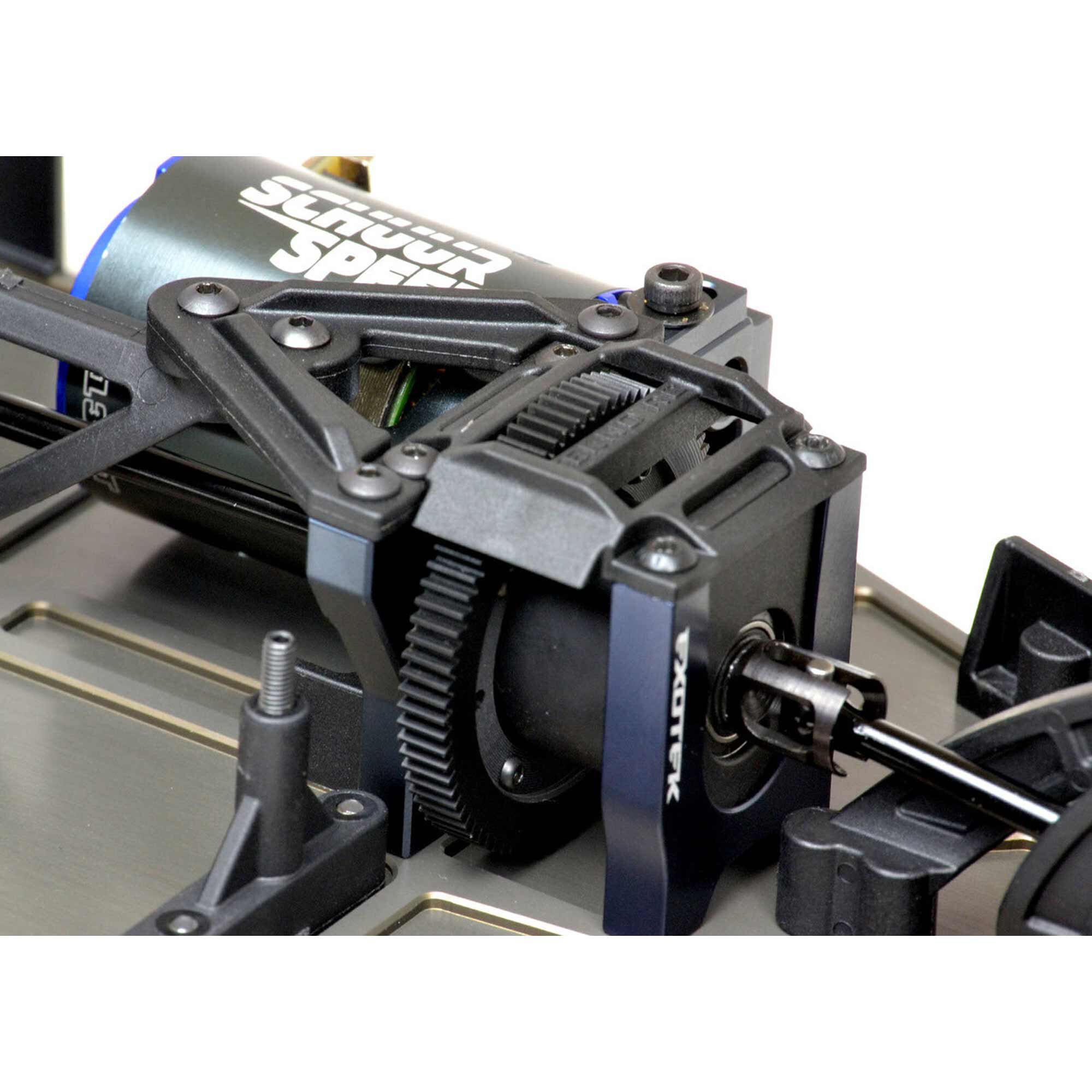 EXOTEK RACING LLC Machined 81 Spur Gear And Mounting Plate: Eb410