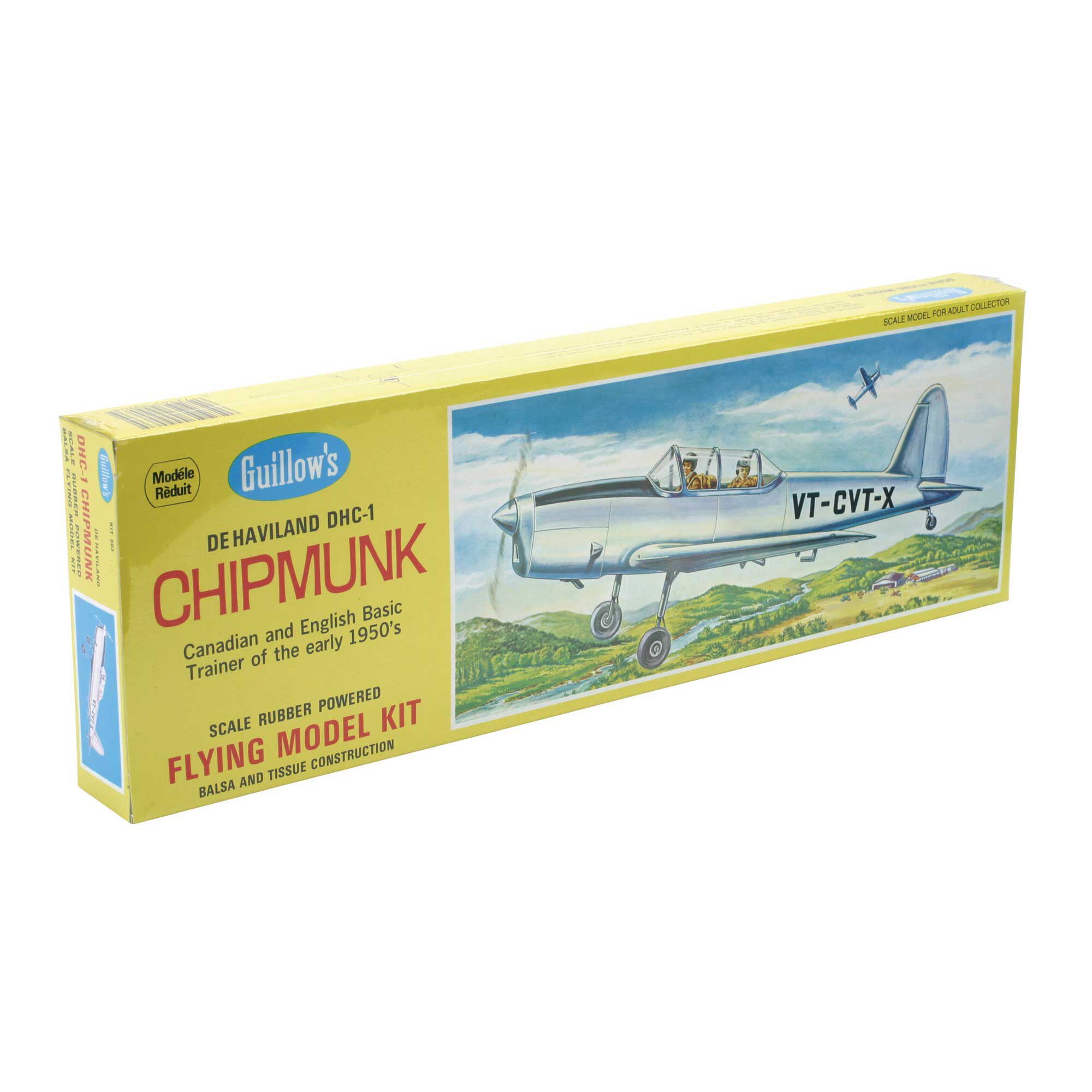Guillow DeHavilland Chipmunk Kit, 17"