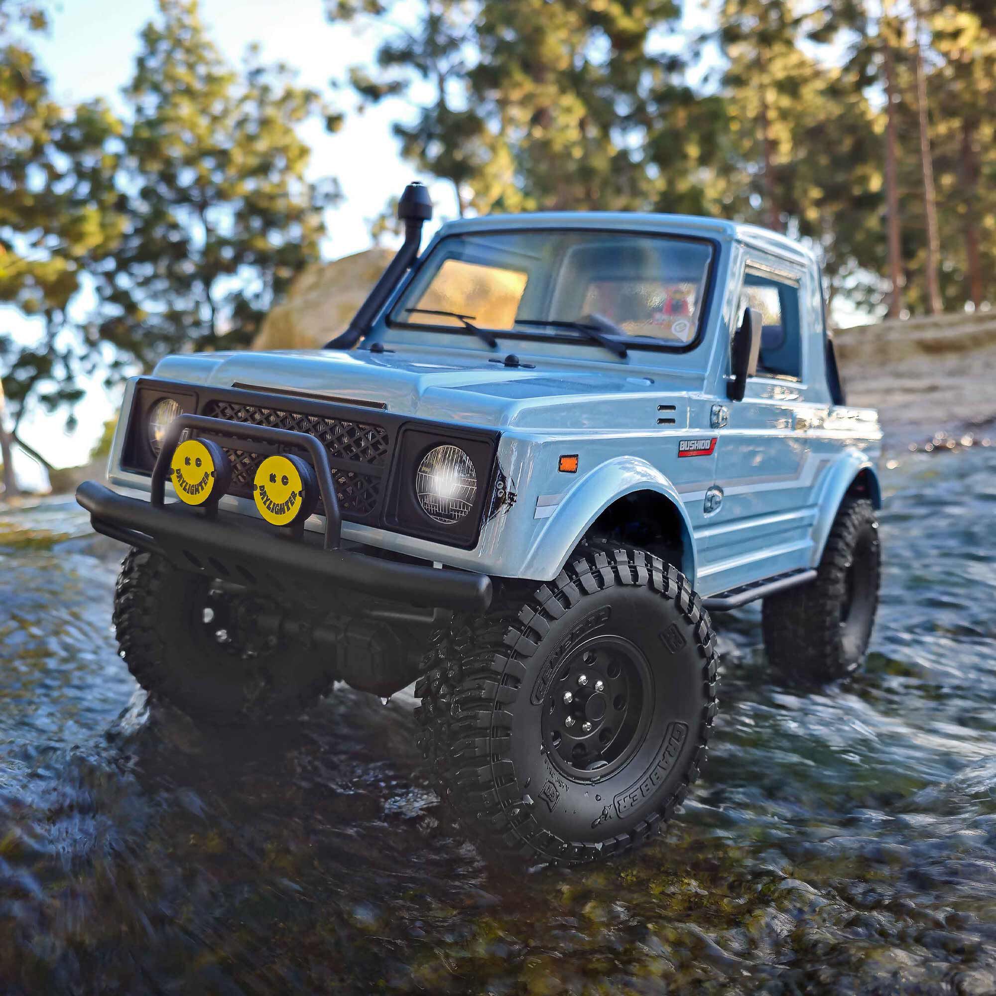 Team Associated 1/10 Enduro 4x4 Trail Truck, Bushido+ RTR, Blue