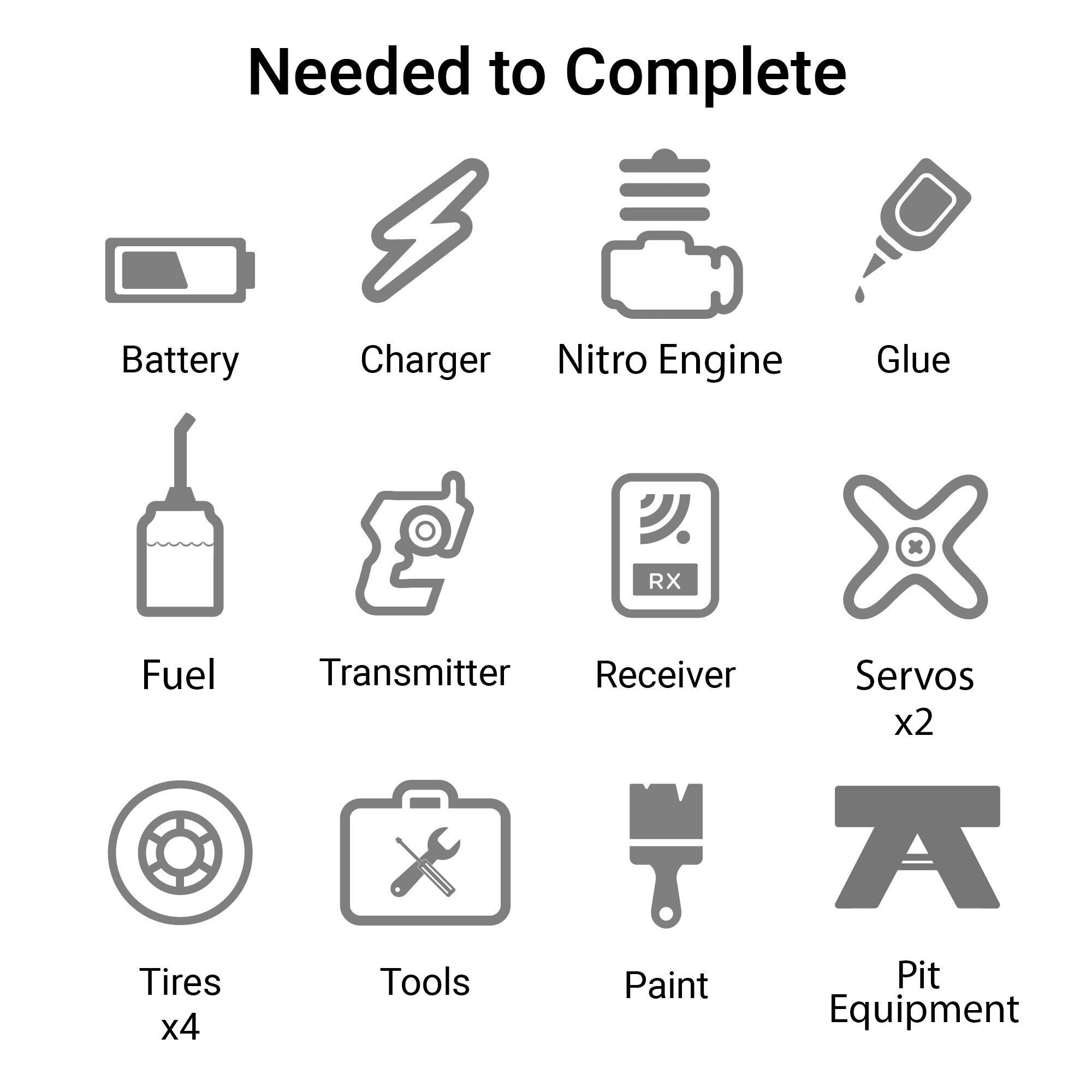 Team Associated 1/8 RC8B4 4x4 Nitro Buggy Team Kit