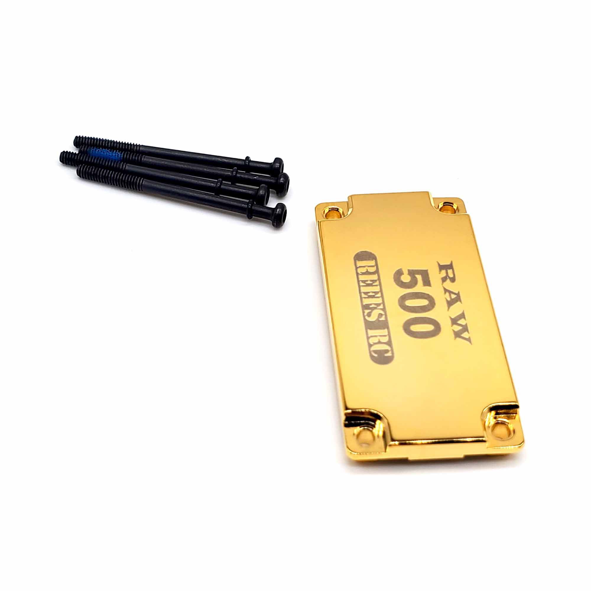 REEFS RC Brass Bottomz : RAW500 Bottom Case