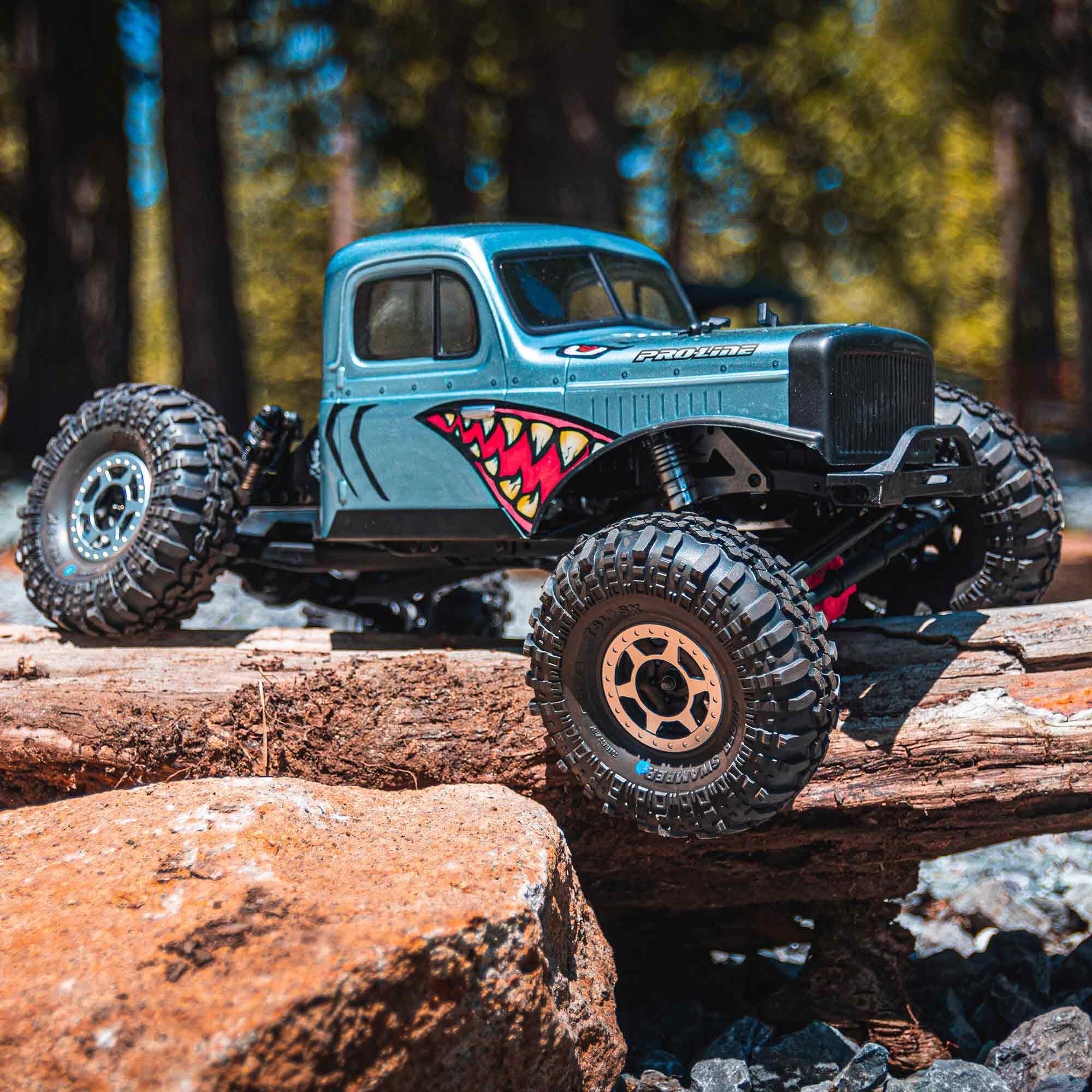 Pro-Line Racing 1/10 Comp Wagon Cab-Only Clear Body 12.3" (313mm) Wheelbase Crawlers