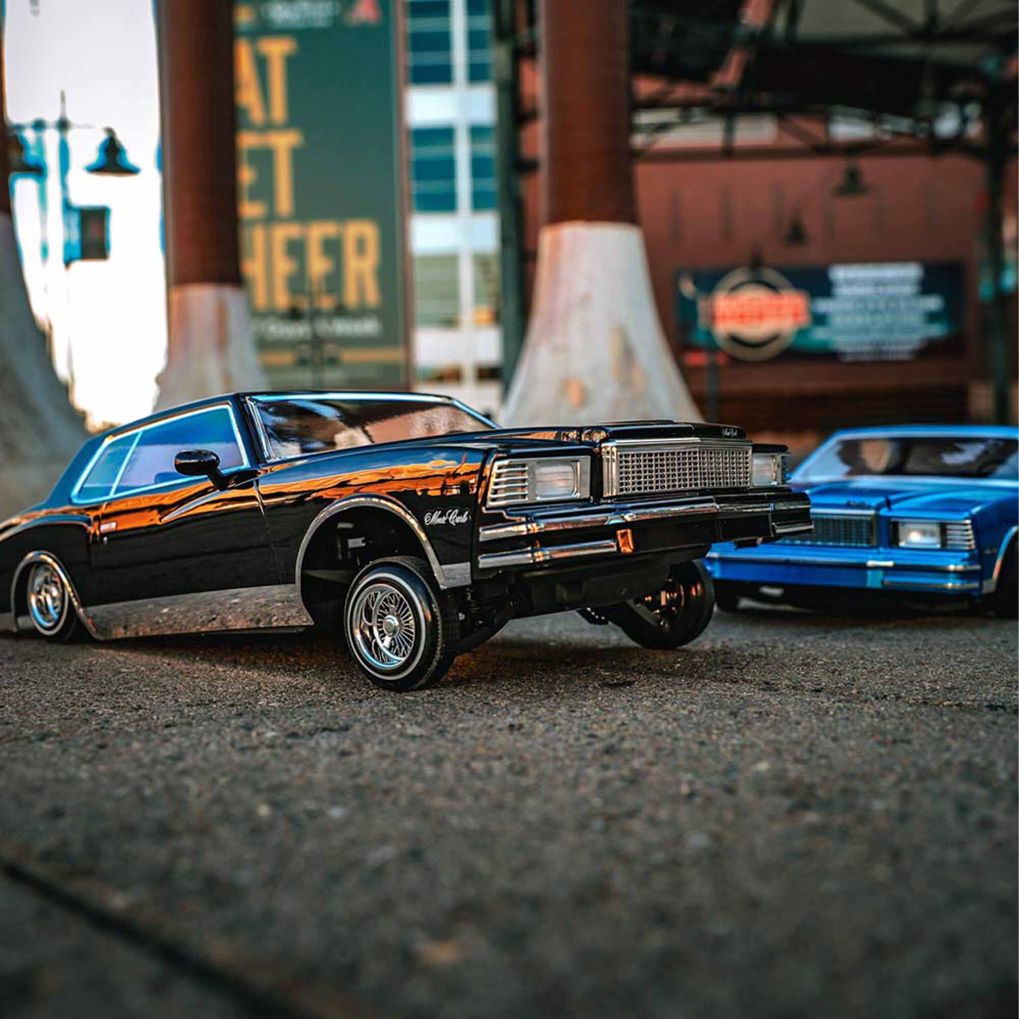 Redcat Racing 1/10 1979 Chevrolet Monte Carlo Lowrider RTR, Black