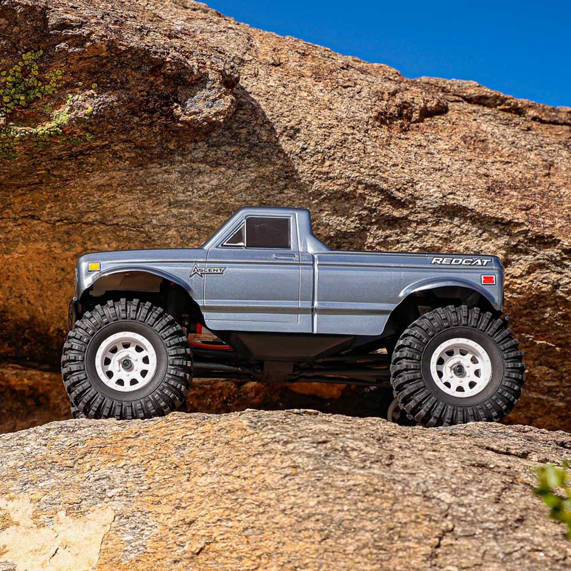 Redcat Racing 1/18 Ascent-18 4x4 Brushed Electric Rock Crawler RTR, Granite