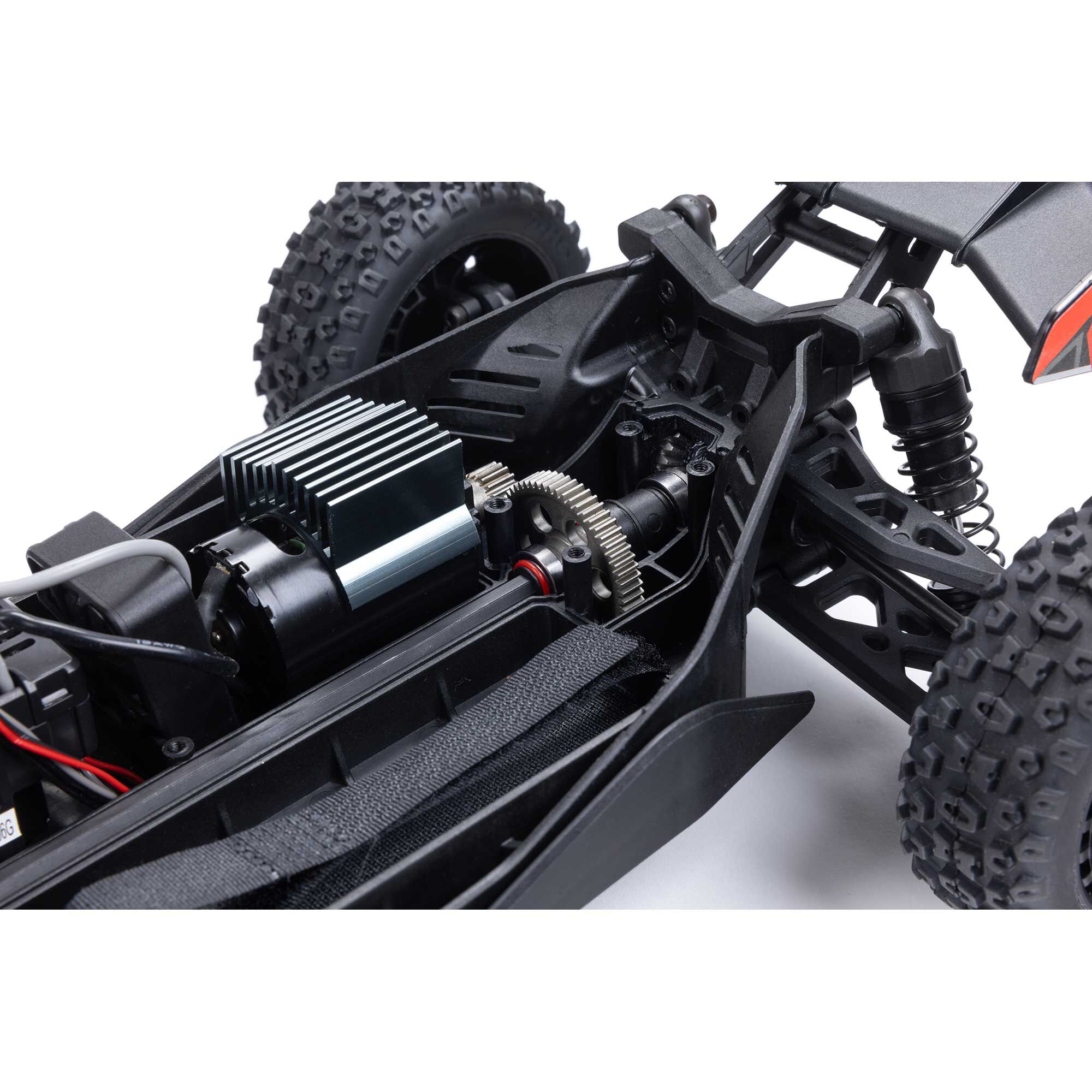 ARRMA 1/14 TYPHON GROM 4X4 RTR Brushed Buggy (Battery & Charger Included), Blue/Silver