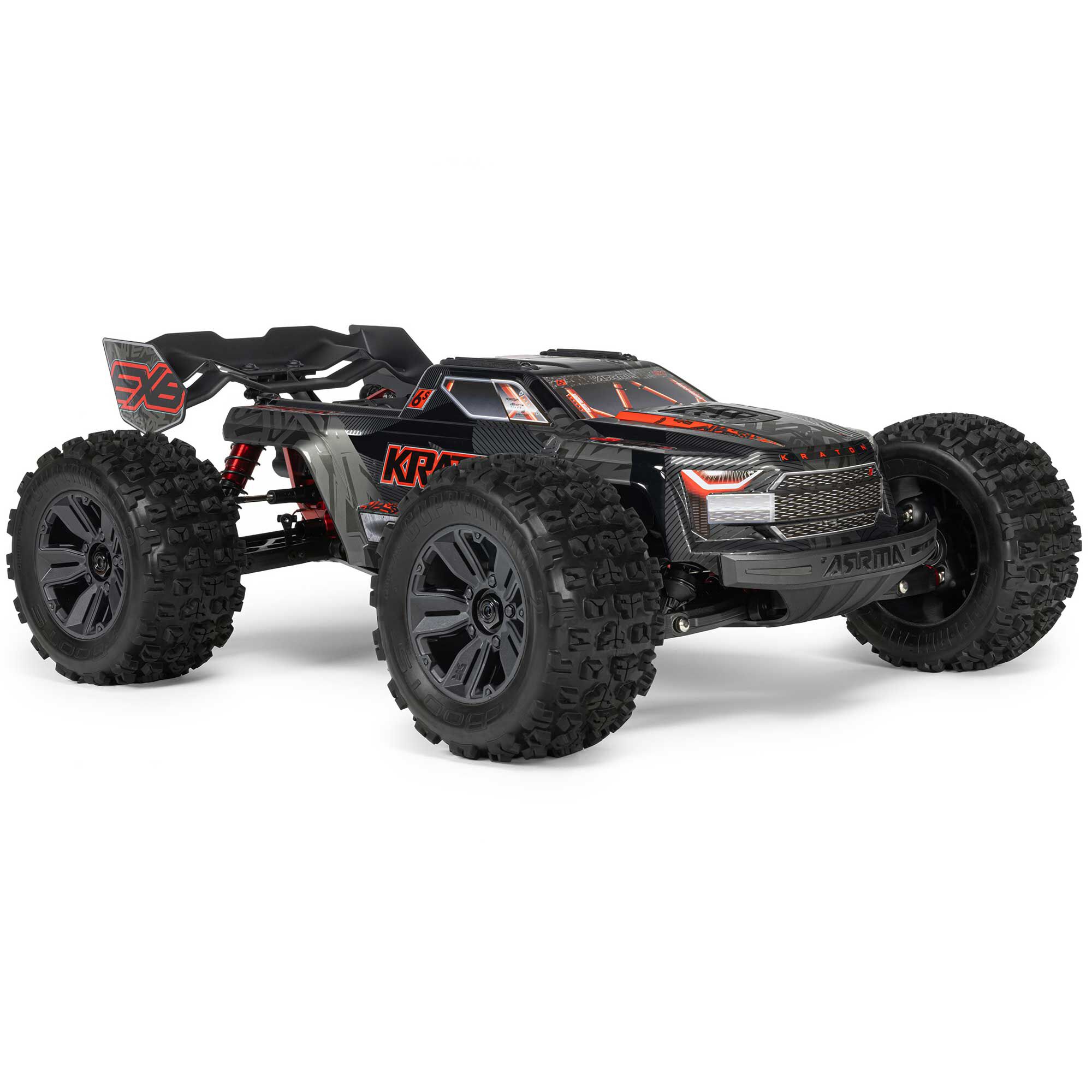ARRMA 1/8 KRATON 6S EXB 4X4 RTR Brushless Speed Truck, BLACK