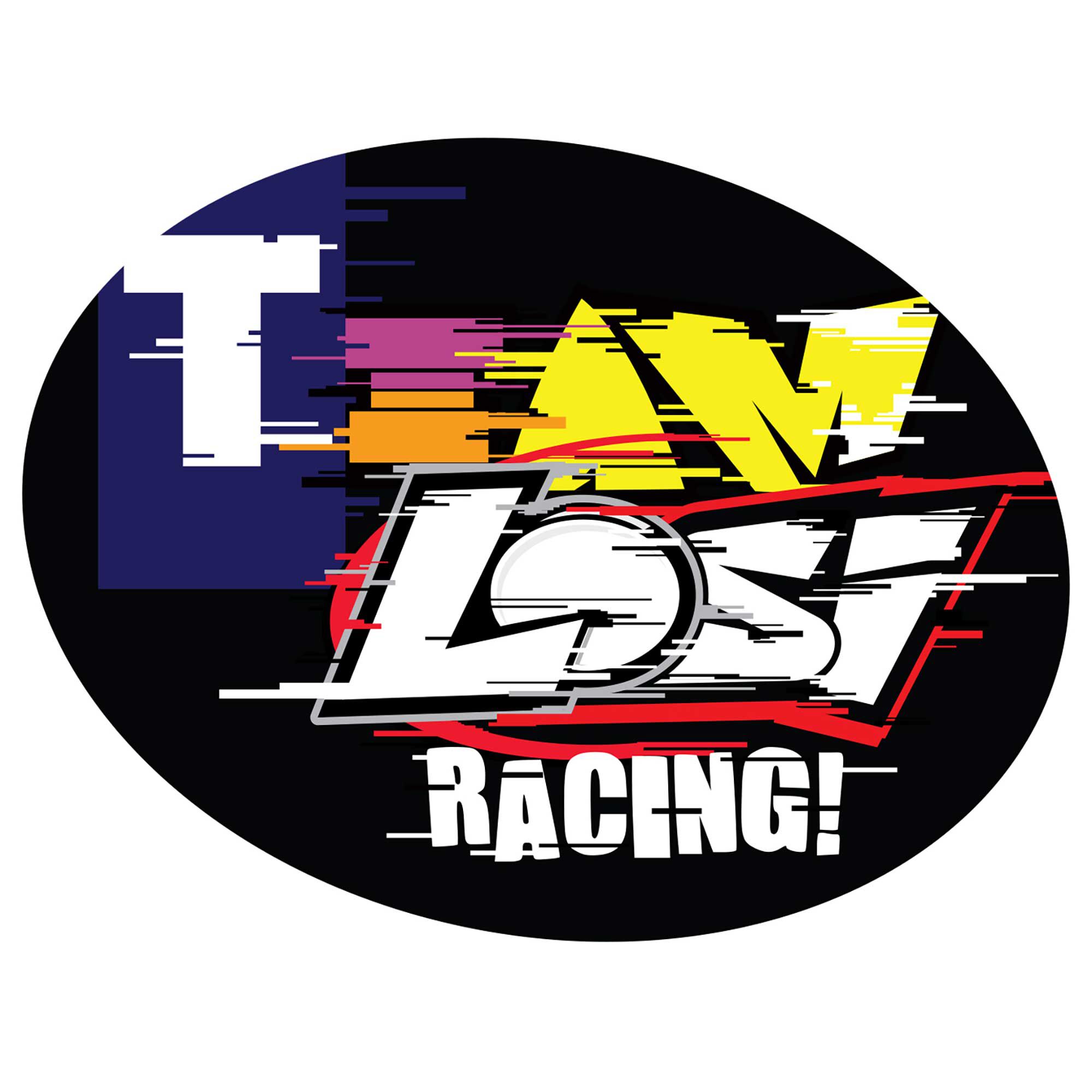 Team Losi Racing Retro Team Losi Sticker