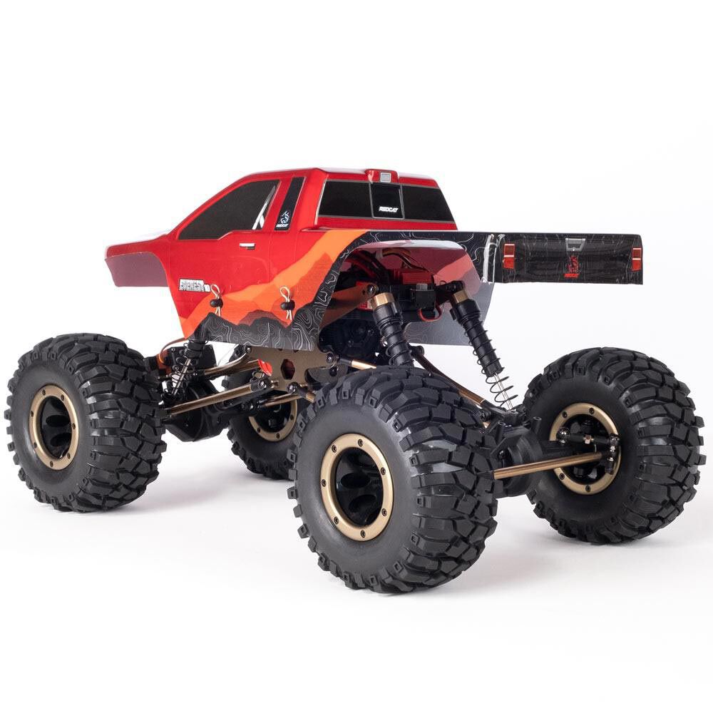 Redcat Racing 1/10 Everest-10 4WD Rock Crawler Brushed RTR, Red/Black