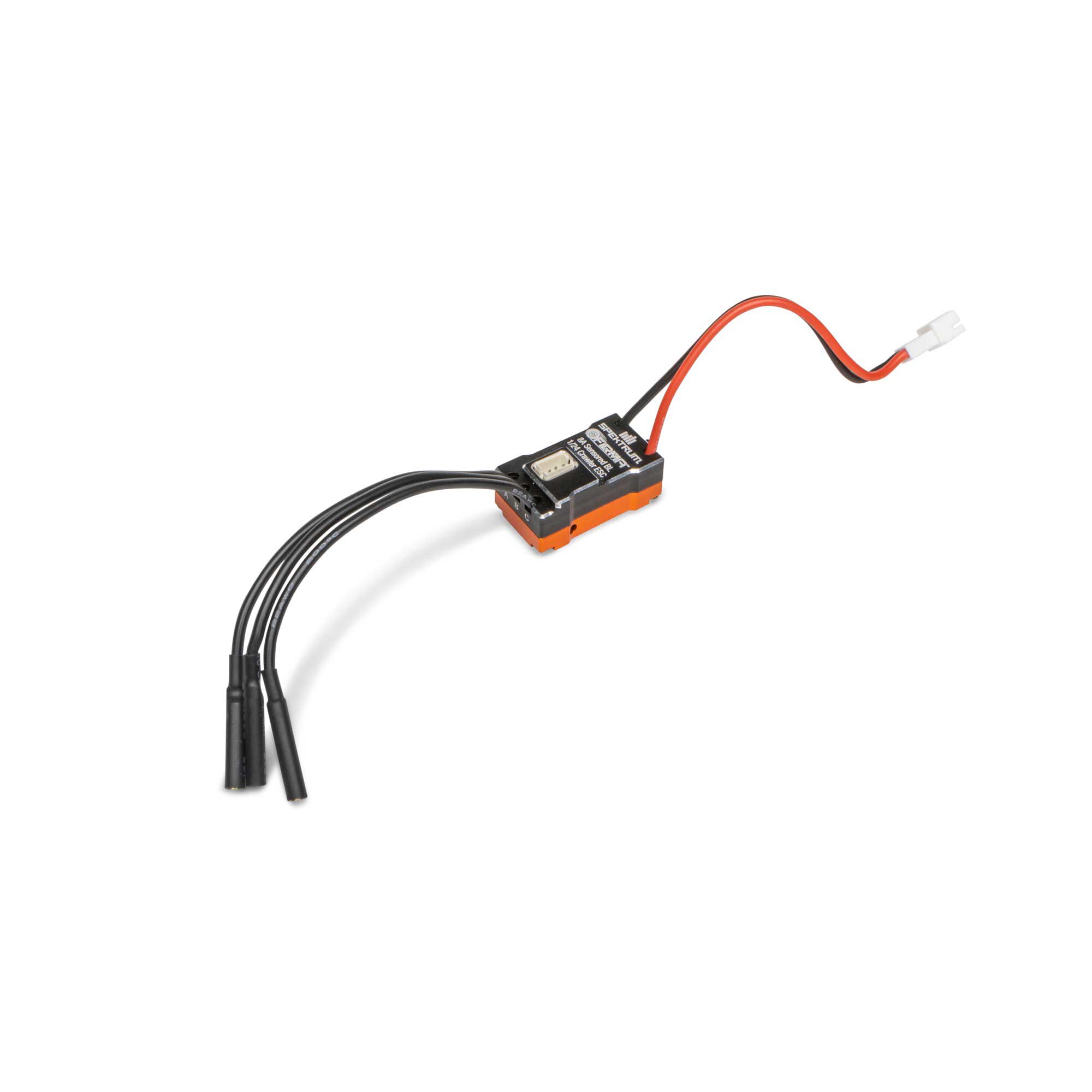Spektrum Accessories Firma 8A Sensored Brushless Smart ESC, 2S