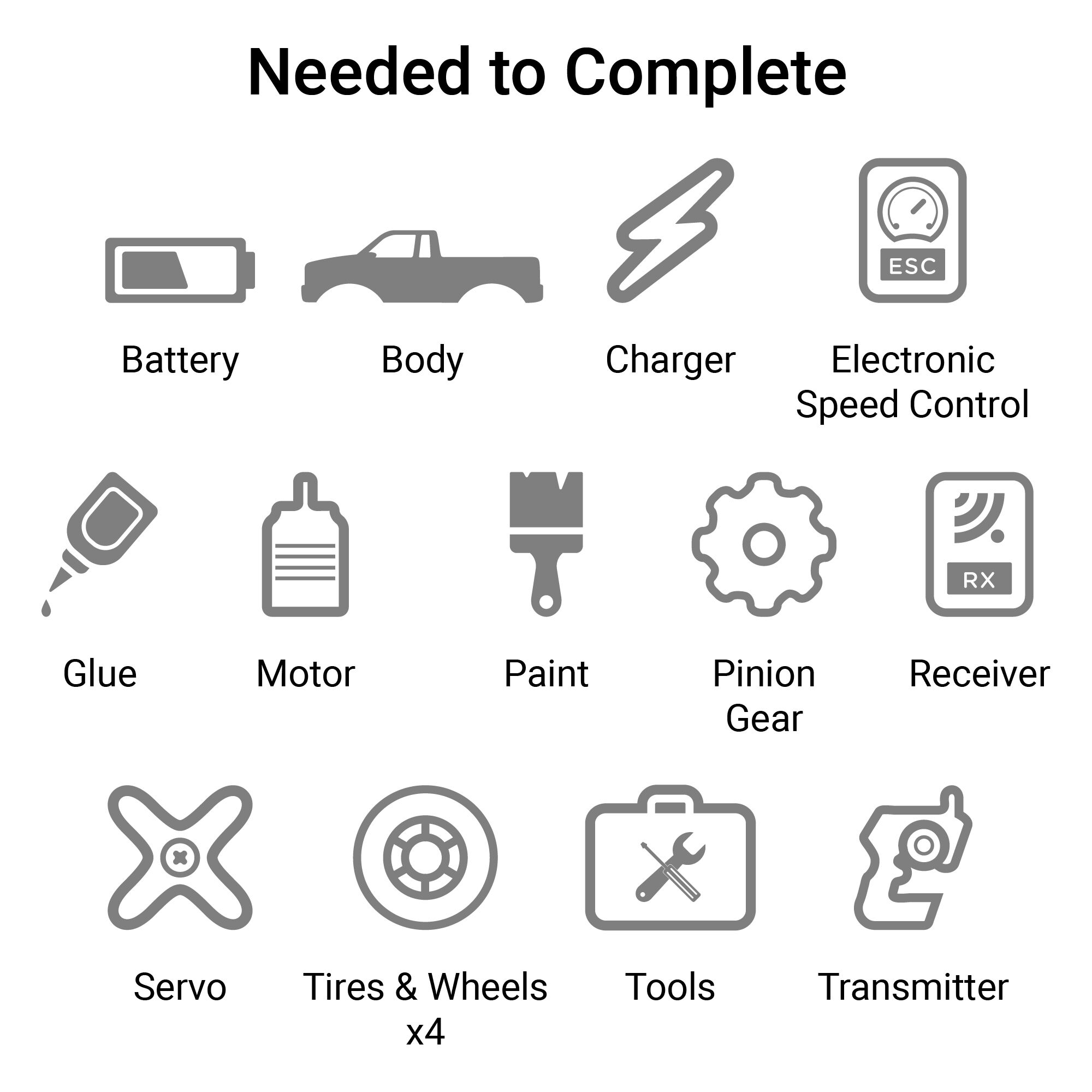 Axial 1/10 SCX10 PRO 4X4 Kit