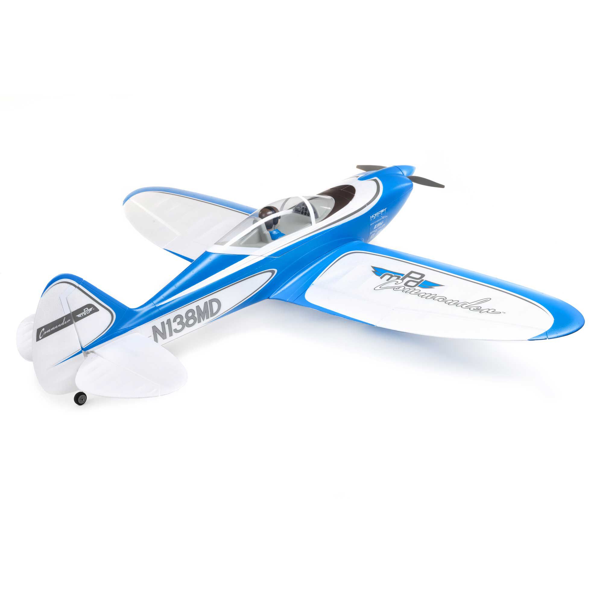 E-flite Commander mPd 1.4m BNF Basic with AS3X and SAFE Select