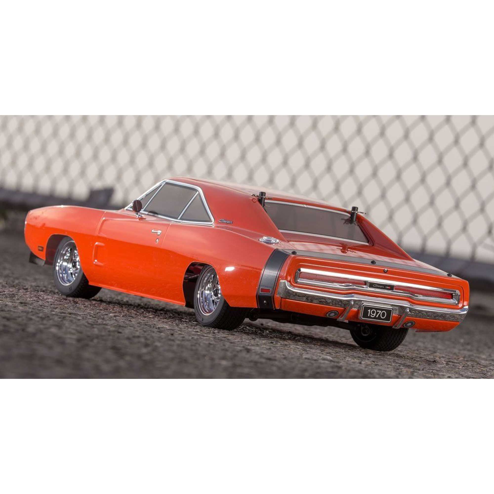 Kyosho 1/10 Fazer Mk2 Dodge Charger 1970 Hemi On-Road Tourning Car RTR, Orange