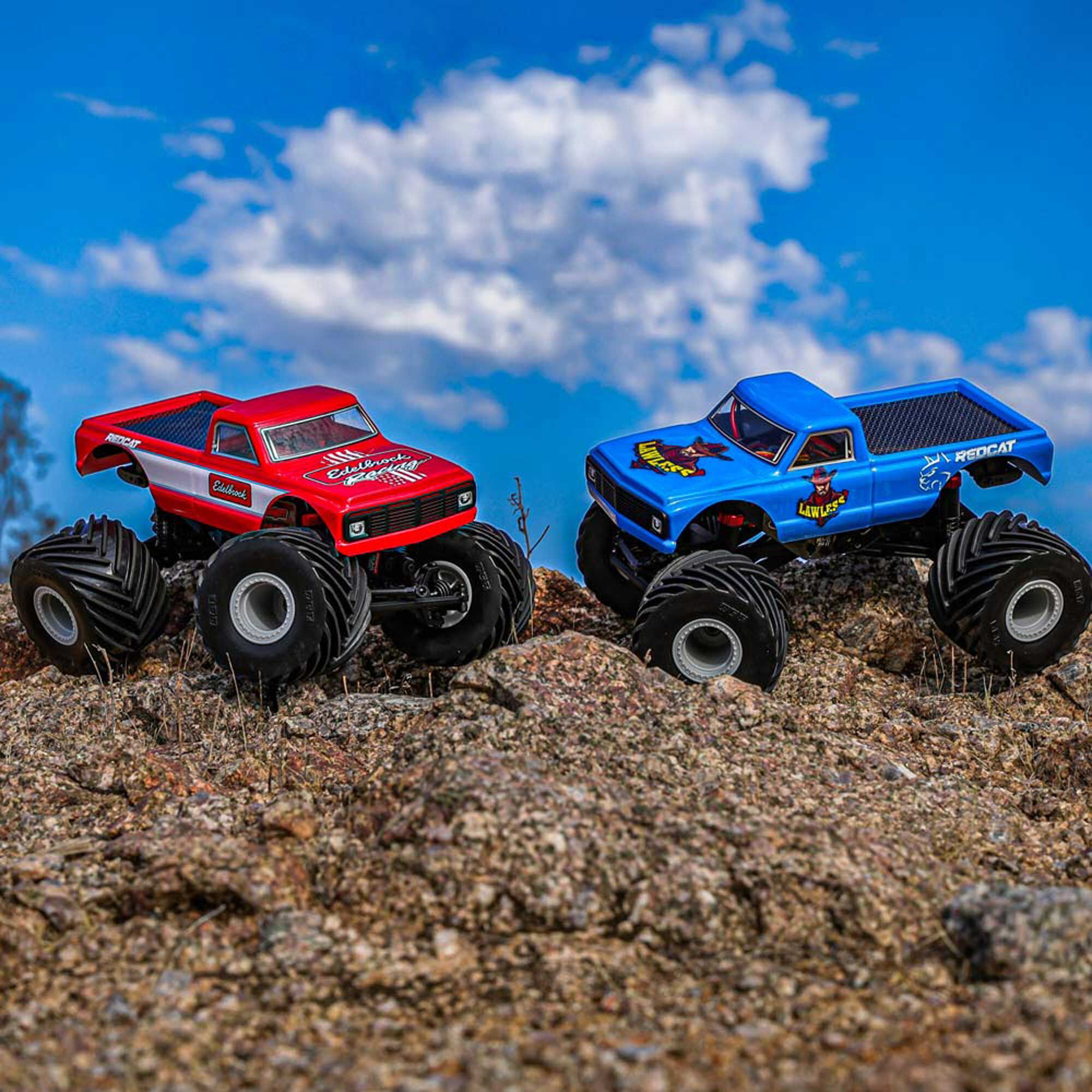 Redcat Racing 1/18 MT-18 4x4 Monster Truck RTR, Red