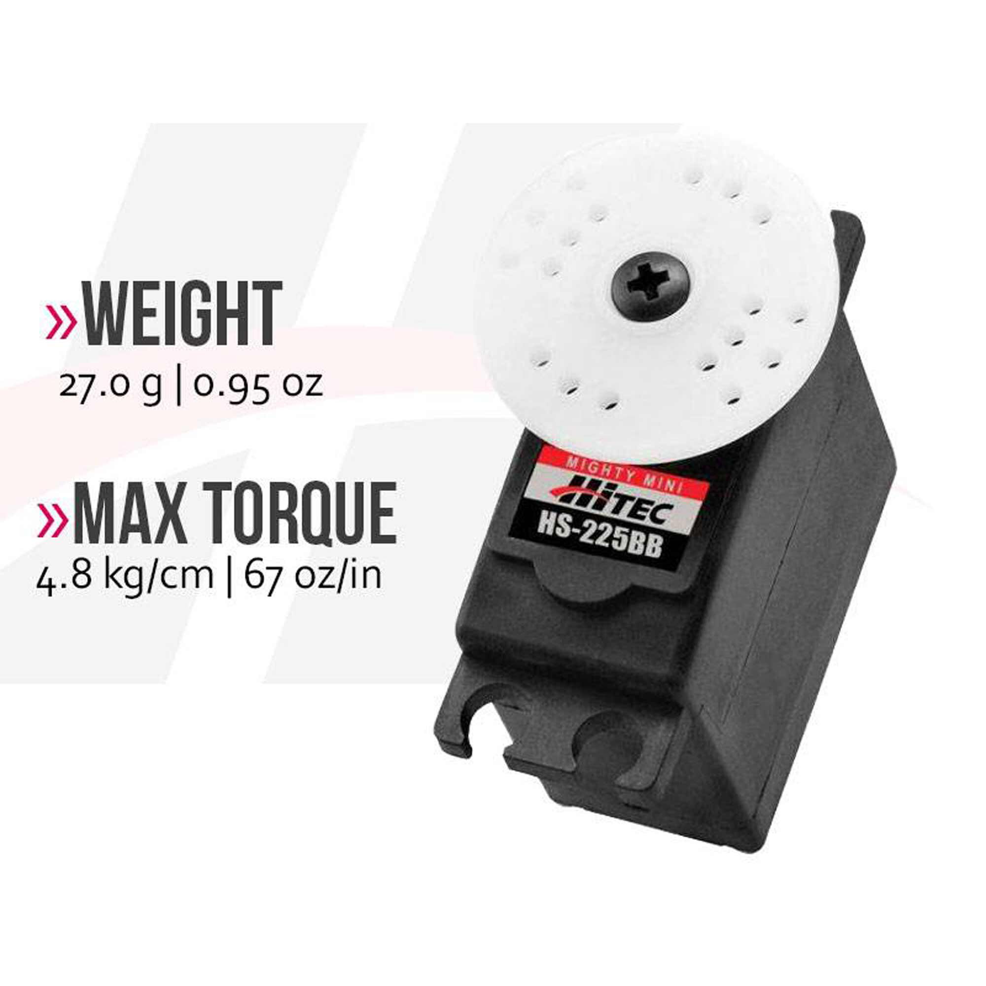 Hitec RCD Inc. HS-225 Mini Analog Servo