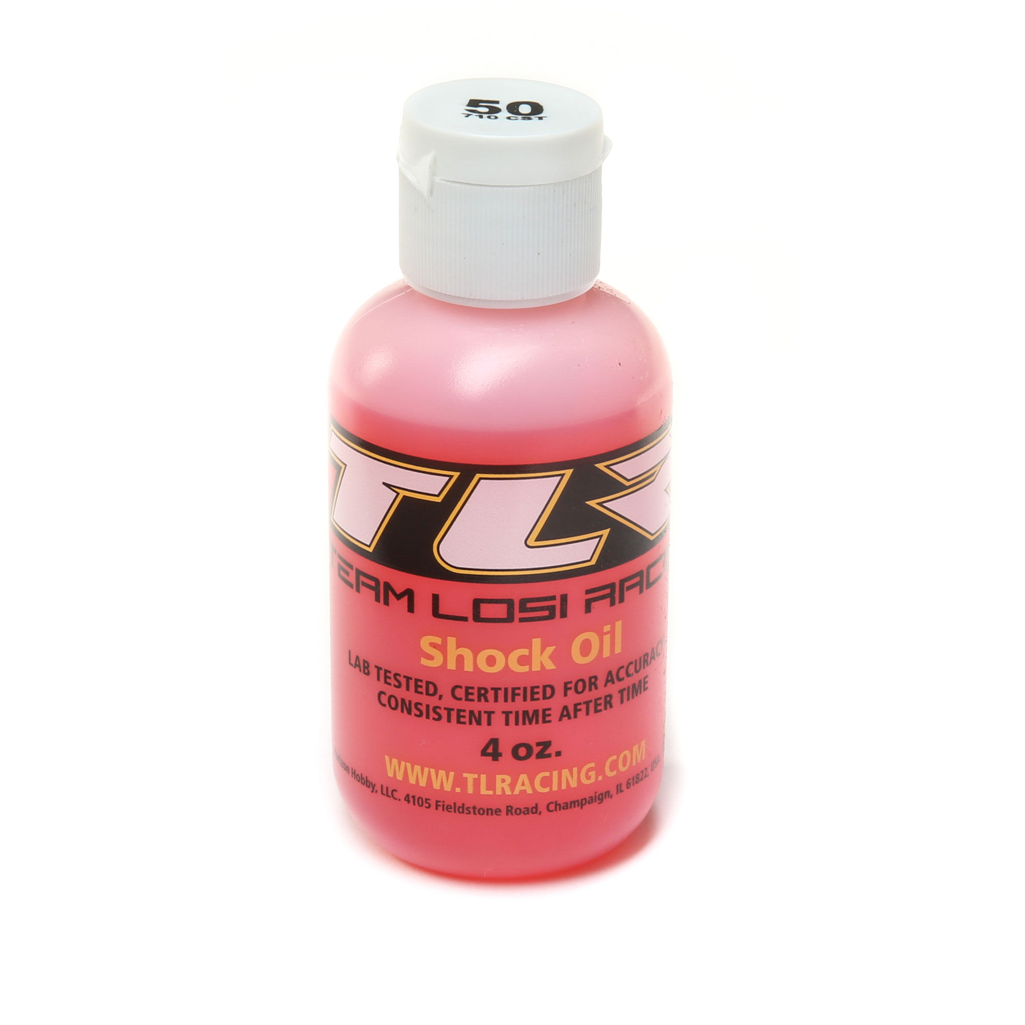 Team Losi Racing Silicone Shock Oil, 50WT, 710CST, 4oz