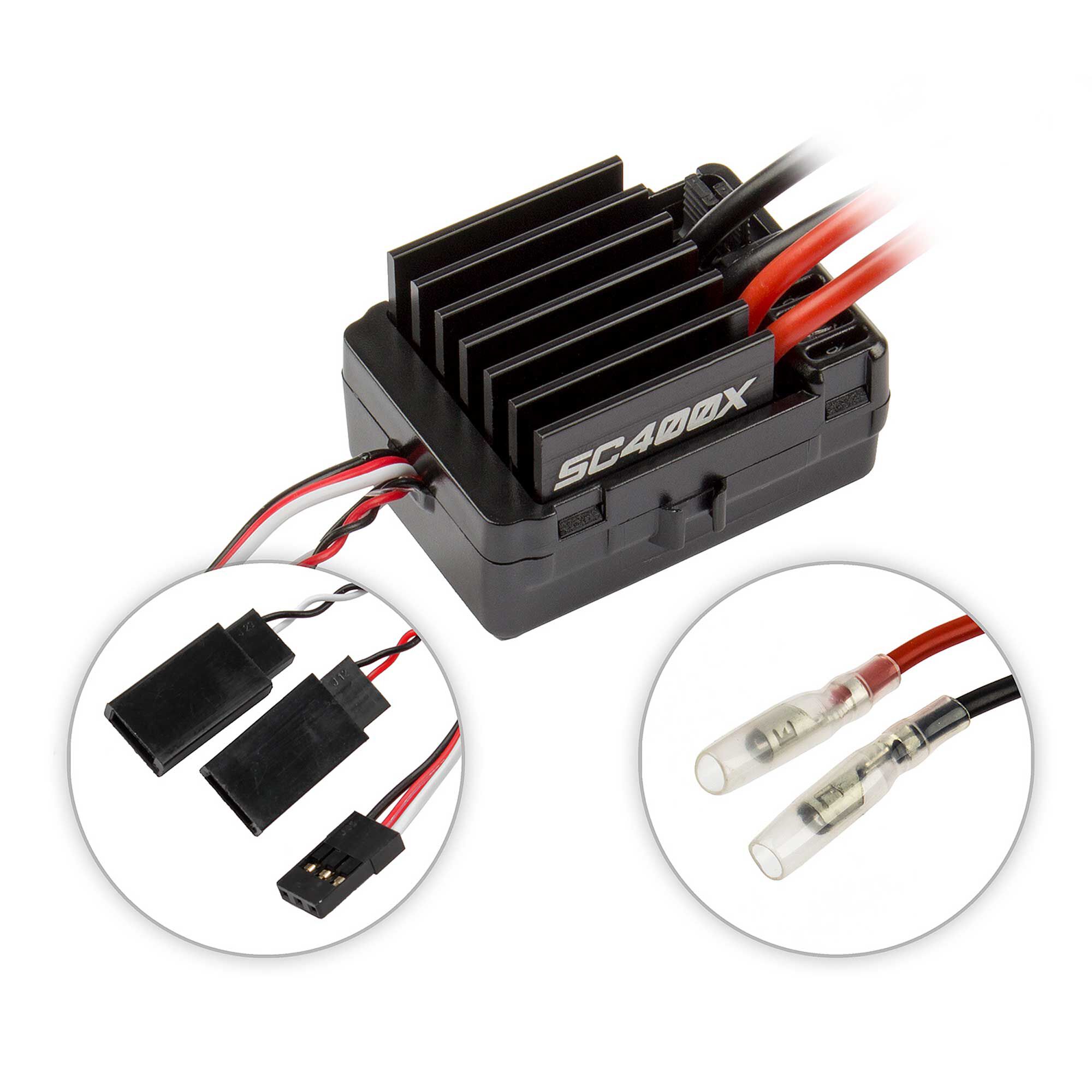 Team Associated Reedy SC400X Brushed Crawler ESC: Element Enduro