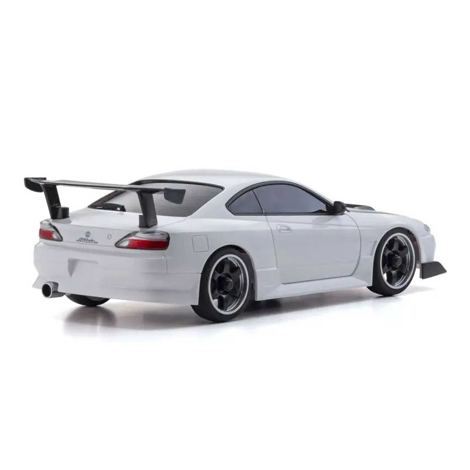 Kyosho 1/28 Nissan Silvia S15 Mini-Z AWD RTR, White