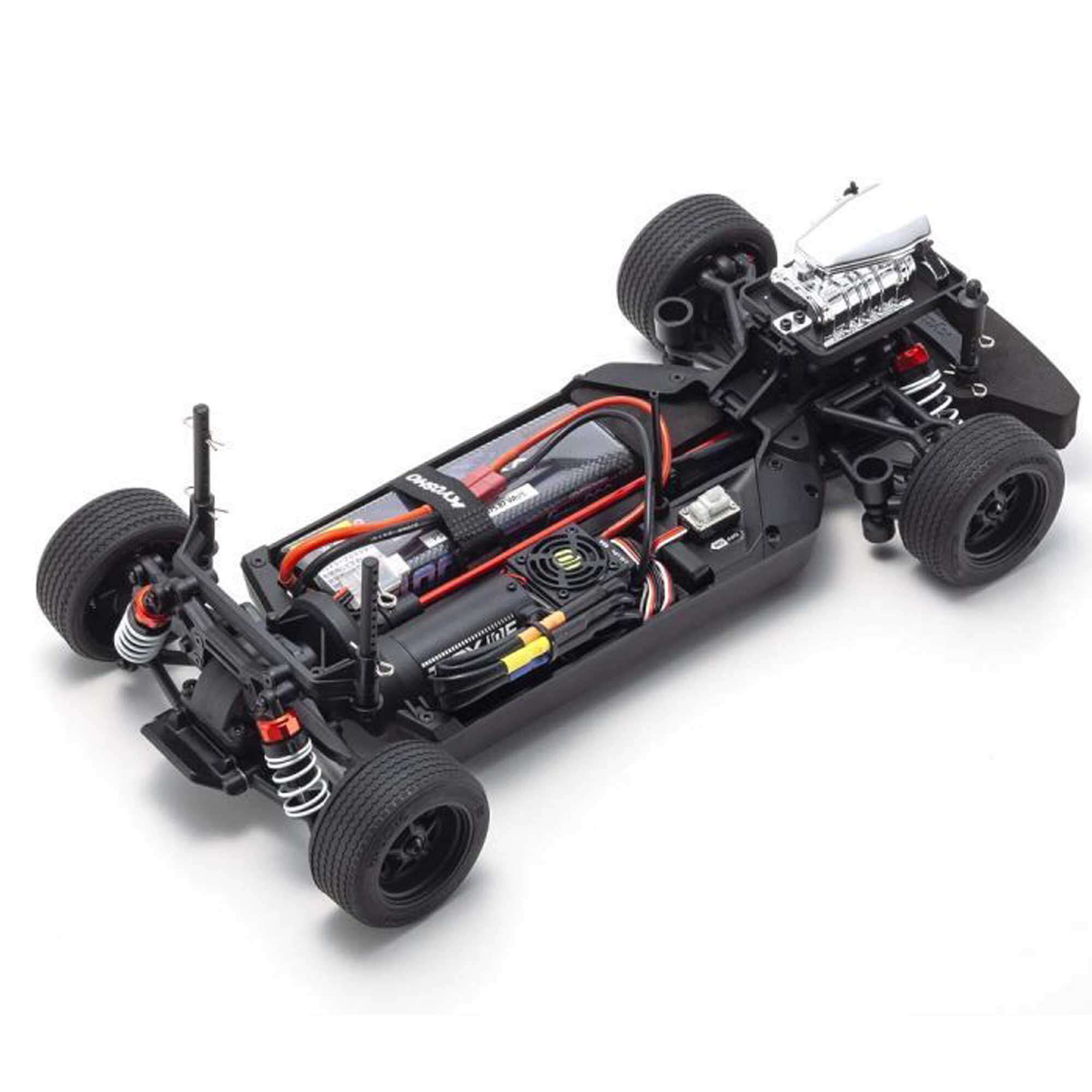 Kyosho 1/10 Fazer MK2 1970 Dodge Charger Supercharged 4x4 Brushless Electric Touring RTR, Gray