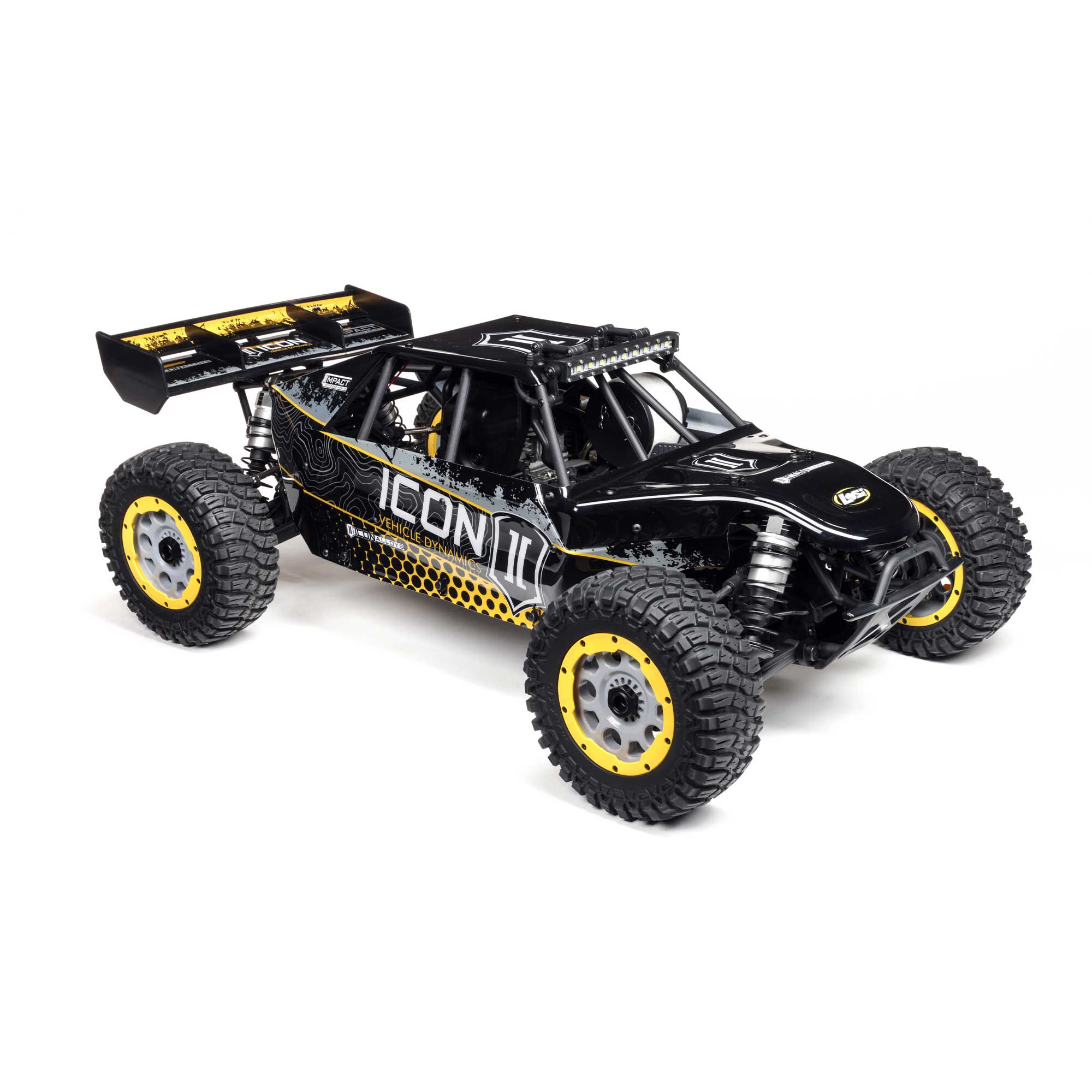 Losi 1/5 DBXL 2.0 Icon 4X4 RTR Gas Desert Buggy, Black