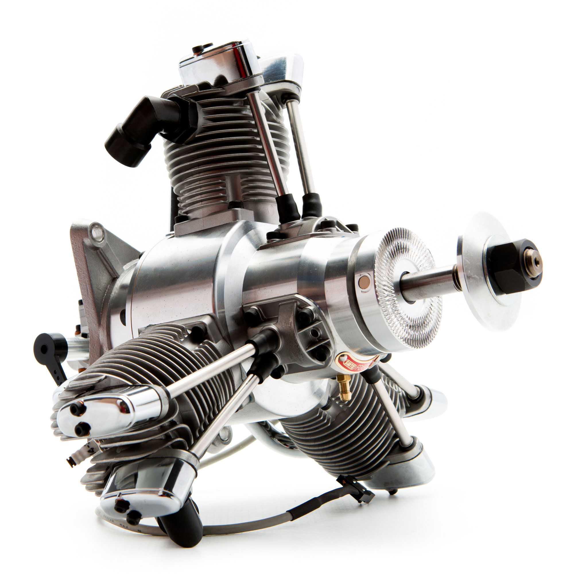 Saito Engines FG-60R3 60cc 3-Cylinder Gas Radial: CA