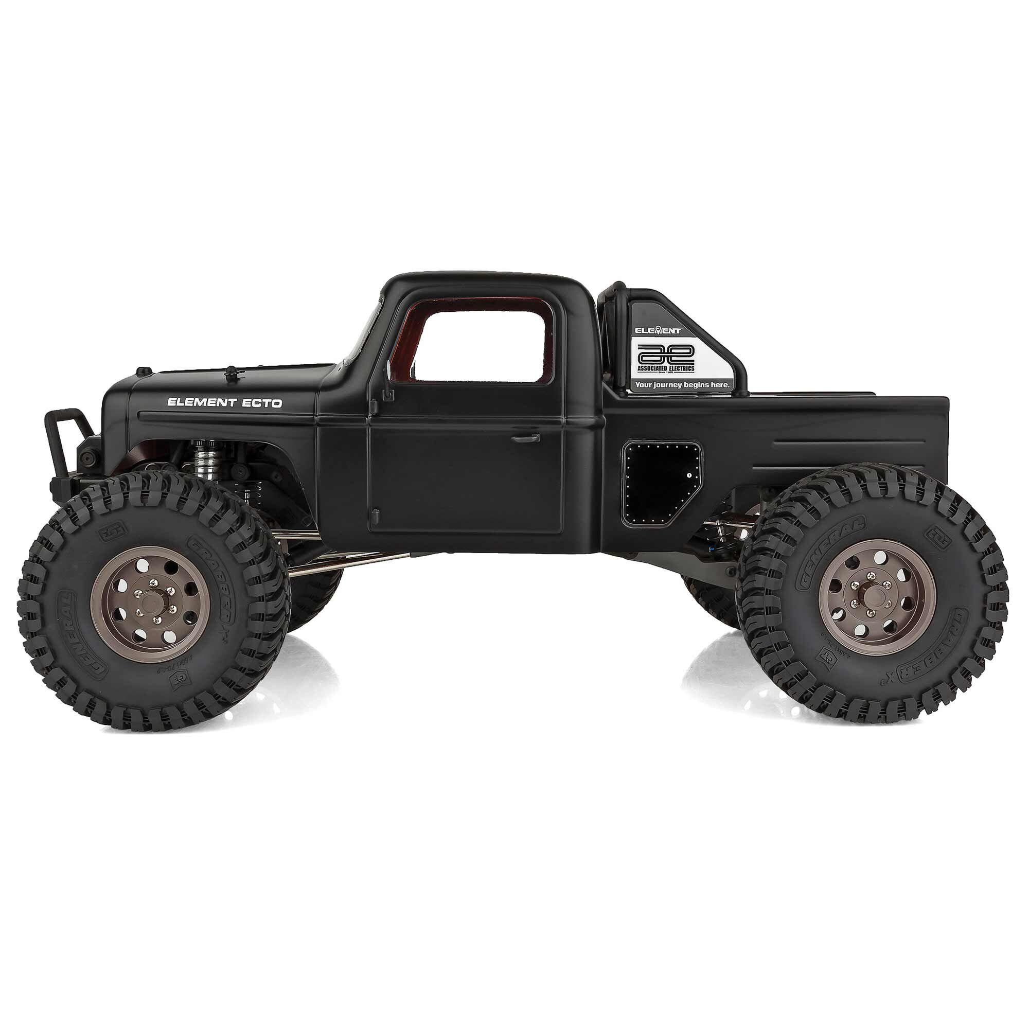 Team Associated 1/10 Enduro Ecto 4x4 Trail Truck RTR, LiPo Combo, Black
