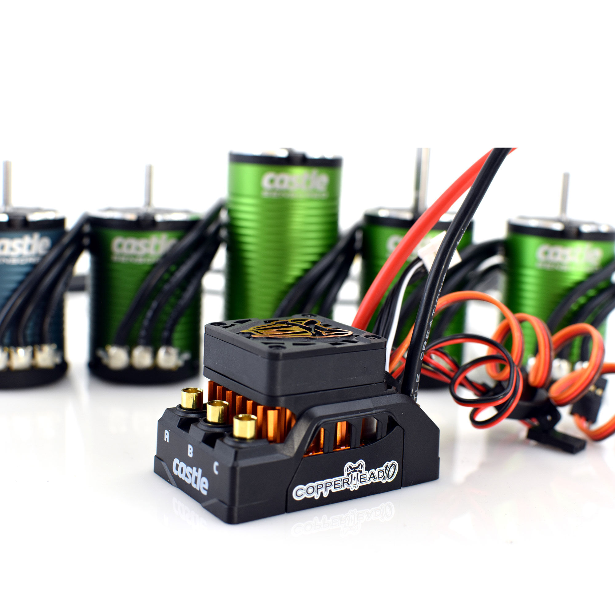 Castle Creations 1/10 Copperhead 1406-2280Kv Sensored Brushless ESC/Motor Combo